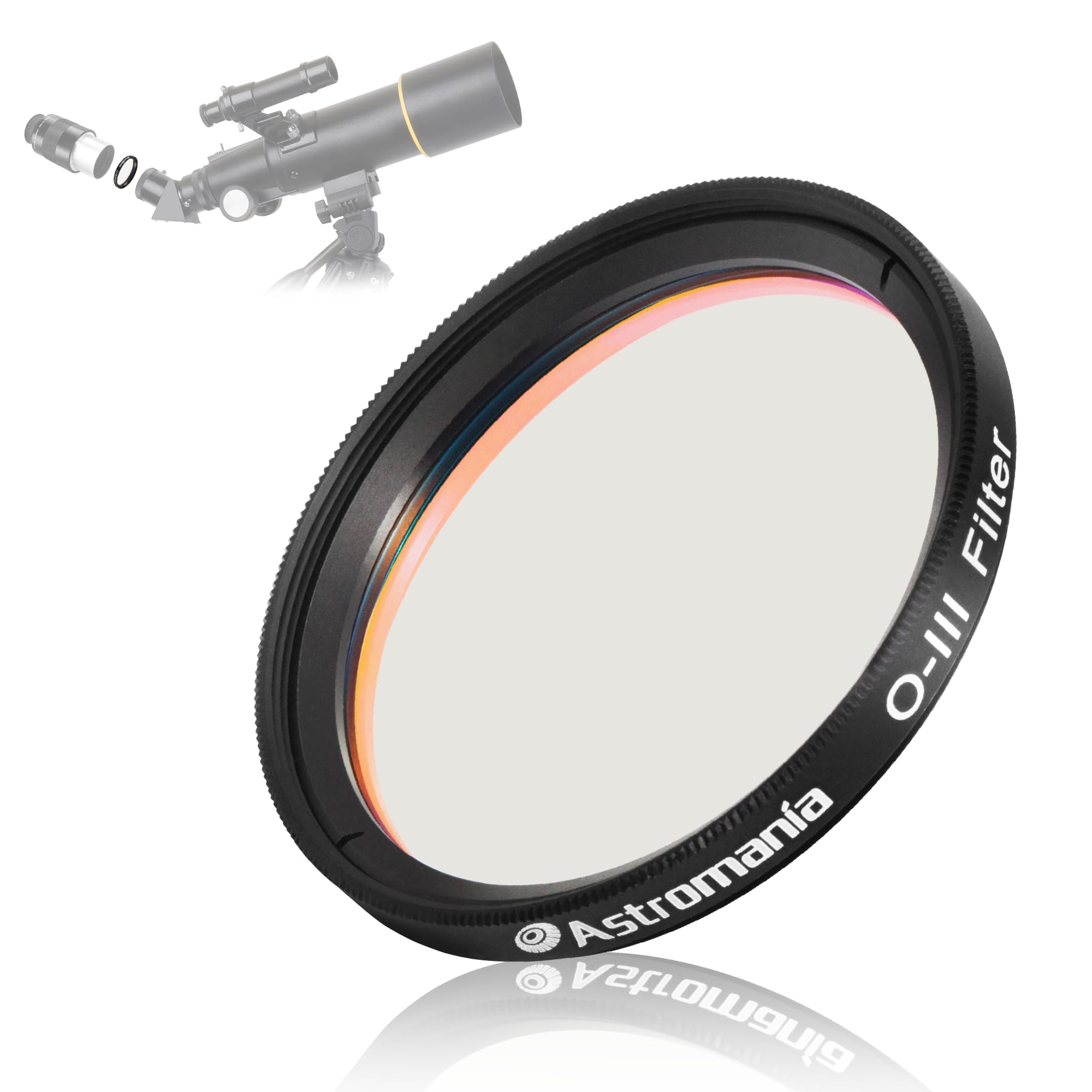 Astromania 2'' O Iii Filter   Produces Near Photographic Views Of The Veil, Ring, Dumbbell And Orion Nebula, Among Many Other Ob