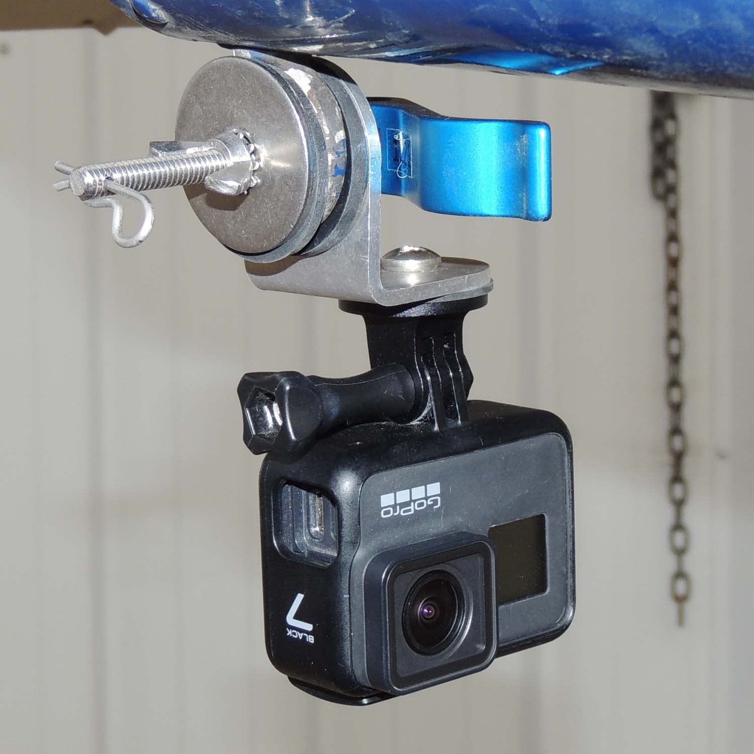 MyPilotPro GoPro Airplane Mount - Black Neoprene, Model LYSB019YOYEYK, Durable and Secure Fit for Aerial Photography