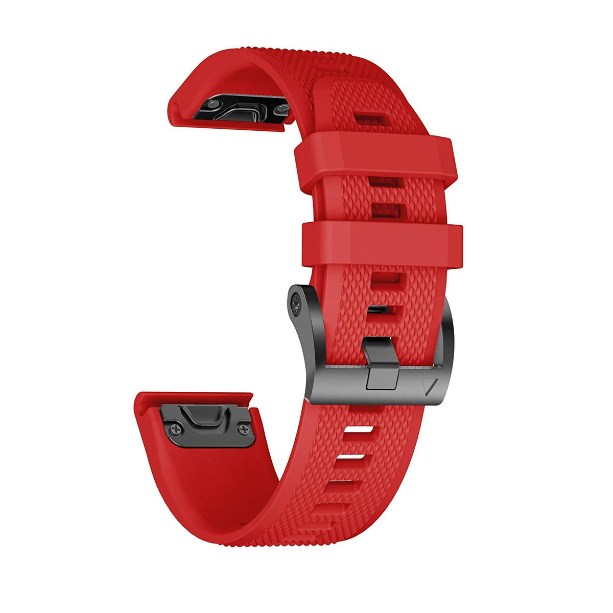 Ancool Compatible With Fenix 7X/6X/5X Band, Easy Fit 26Mm Silicone Watch Band Repalcement For Garmin Fenix 5X/Fenix 6X/Fenix 7X/