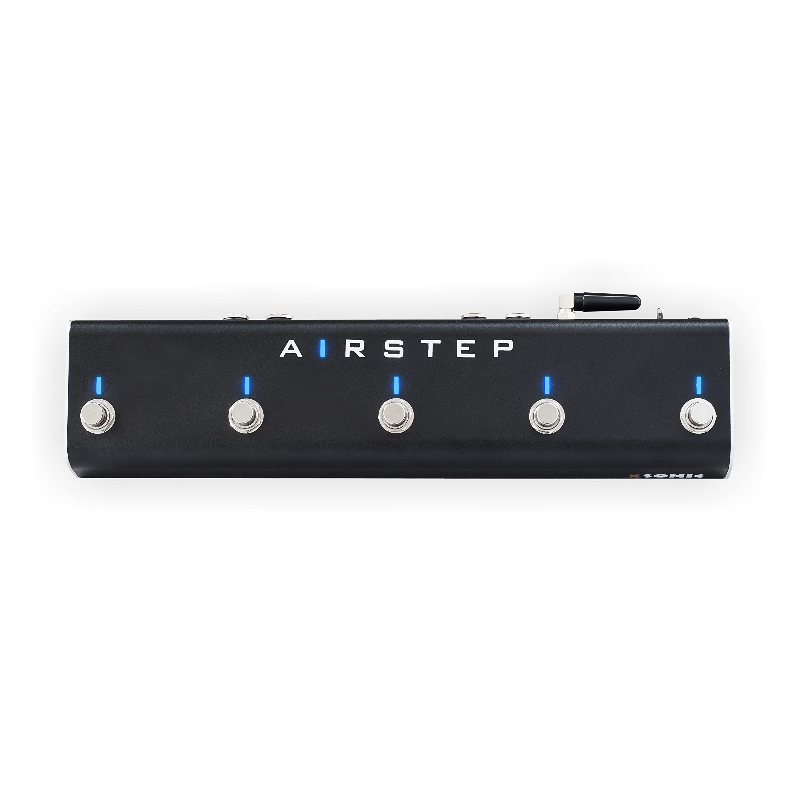 Xsonic Airstep Smart Multi Controller With Midi, Hid, 5 Footswitch, 2 Expression Pedal In, 300H Playtime, Support Hx Stomp, Quad