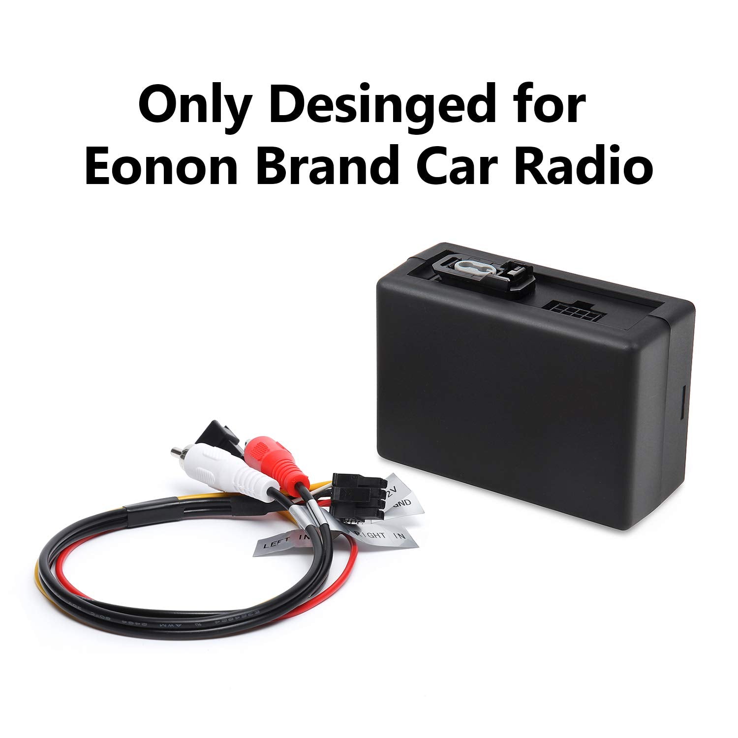 Eonon Optical Fiber Decoder Box Designed For E90A13/E90A12S Car Radio, Compatible With Bmw E90/E91/E92/E93 A0581