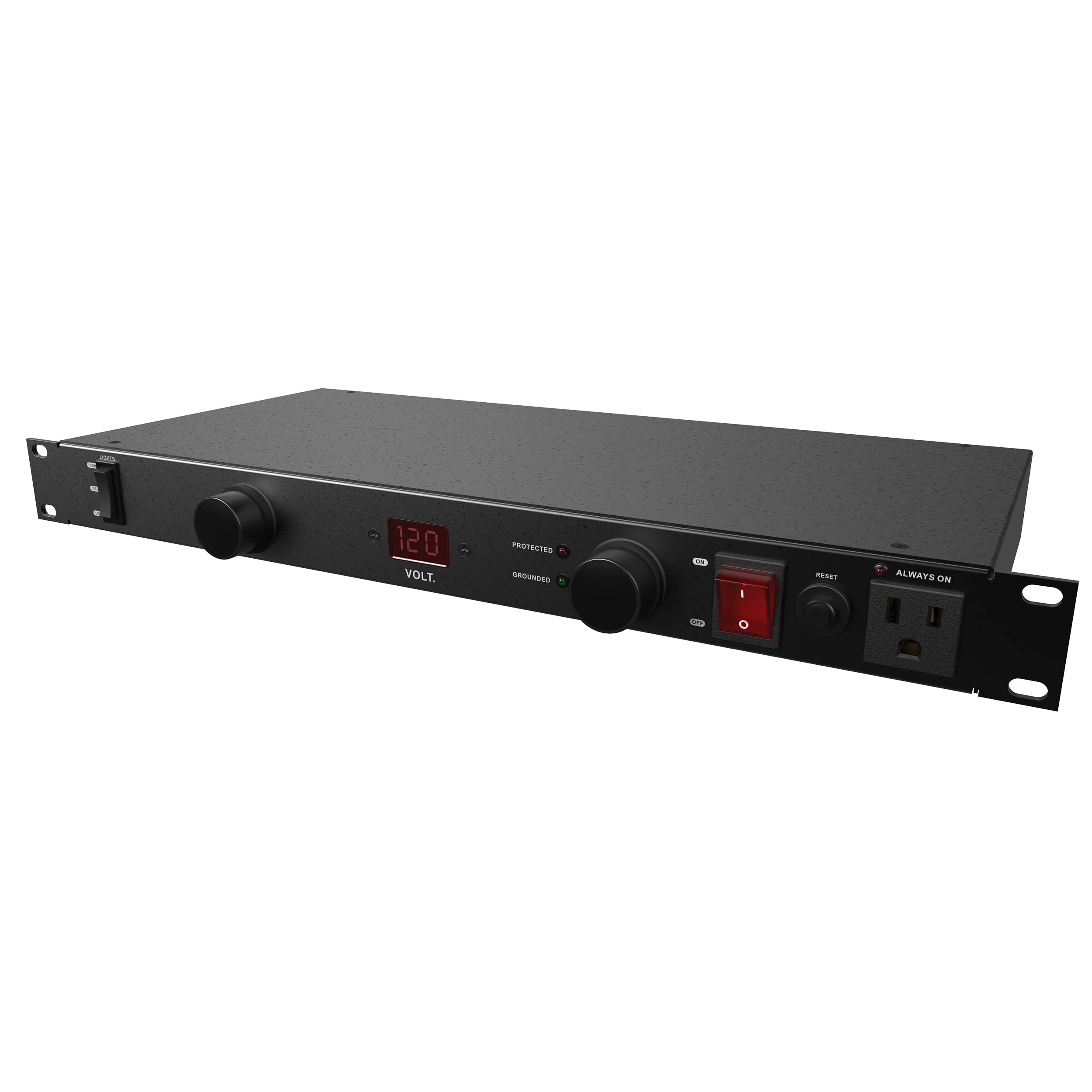 Clear Power 11 Outlet 2160J Rackmount Surge Protector Pdu W/Led Lights & 10Ft Cord, Cppdu511