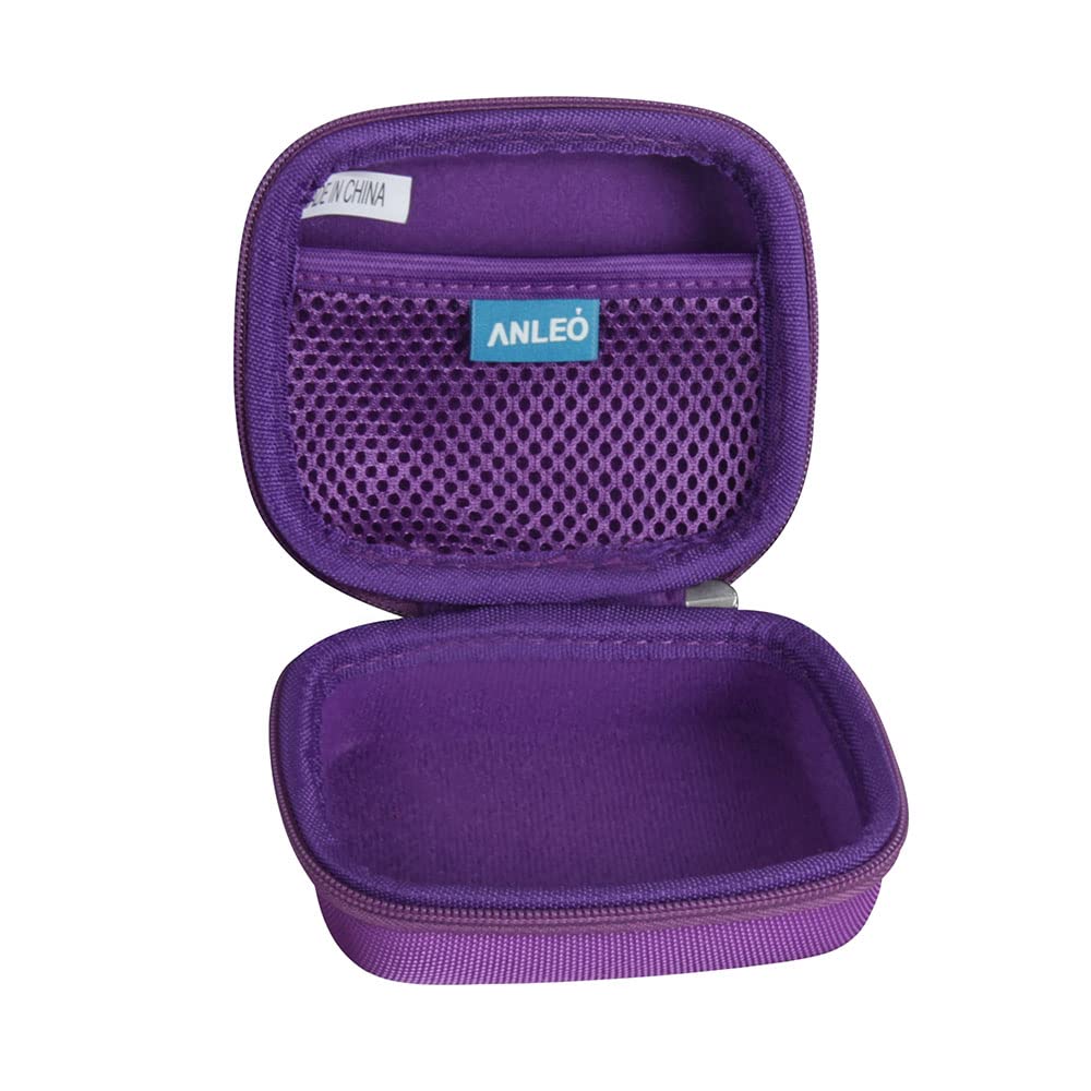 Anleo Hard Travel Case For Ucomx Nano 3 In 1 Wireless Charger (Purple)