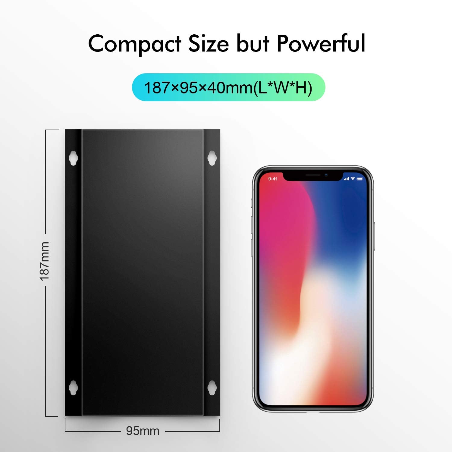 Yulinca Gigabit Poe+ Injector 60W, 802.3Af/At/Bt Power Over Ethernet Poe Adapter, 10/100/1000Mbps, Non Poe To Poe Adapter, Plug & Play, Distance Up To 100 Meters (328 Ft.)