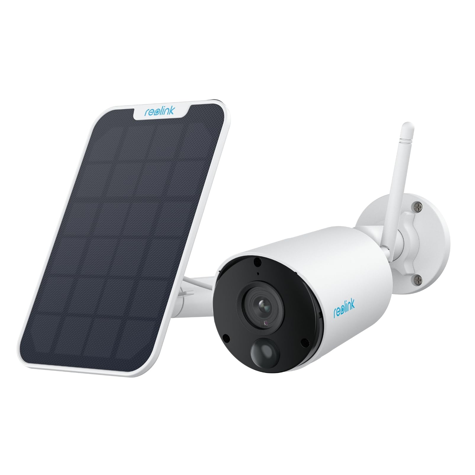 Reolink Argus Eco+Sp   2K Solar Wifi Security Cameras Outdoor Wireless, 3Mp Night Vision, Human/Vehicle Detection, Solar Powered
