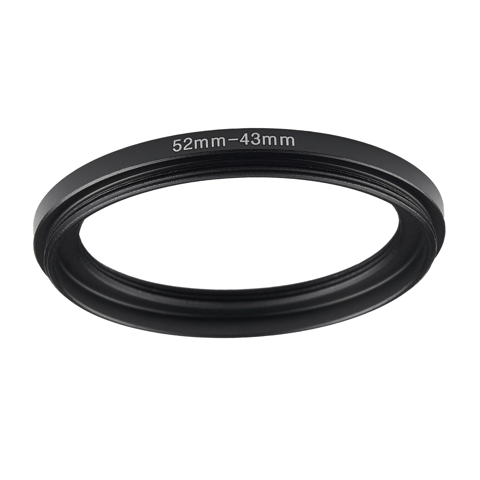 Gznly 52Mm To 43Mm Step Up Adapter Rings Filter Adapter Black Metal Step Down Filter Ring Adapter Compatible With All Brand Uv C