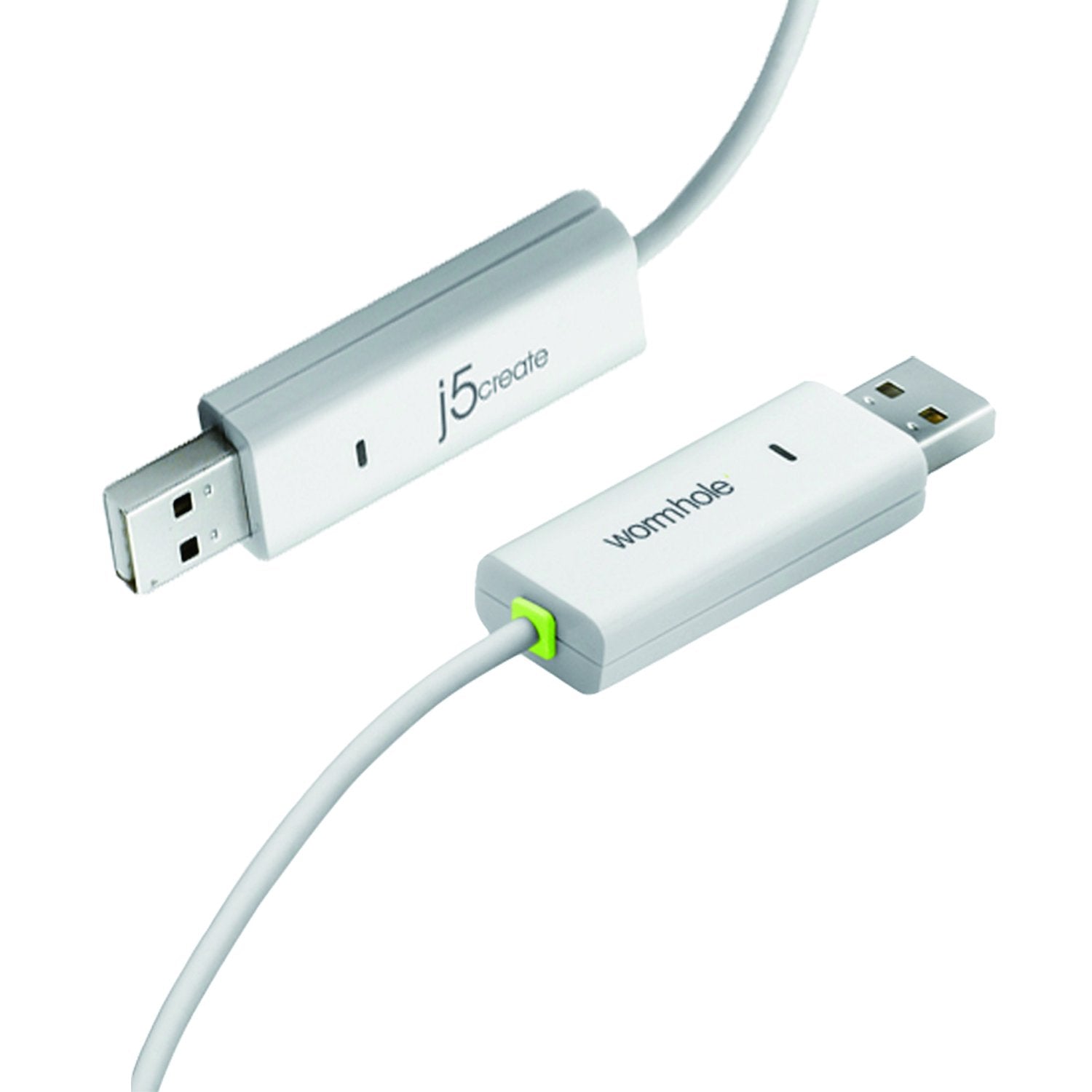 j5create JUC100 Data, Keyboard, and Mouse Sharing/Transfer USB Cable [ Wormhole Switch Windows to Windows ] Transfer Data Betwee