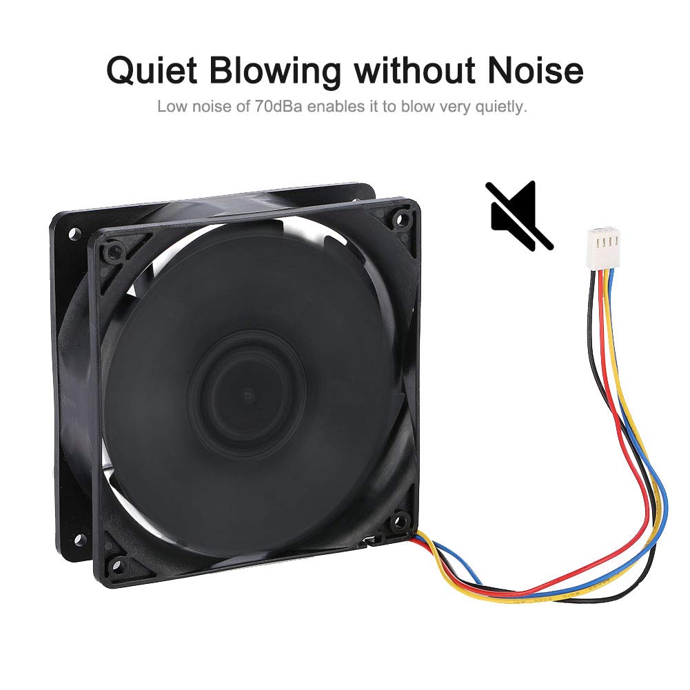 7000Rpm Wind-Force 4 Pin Cooling Fan 250.3Cfm Fast Heat Dissipation Cooling Fan For Antminer Mining