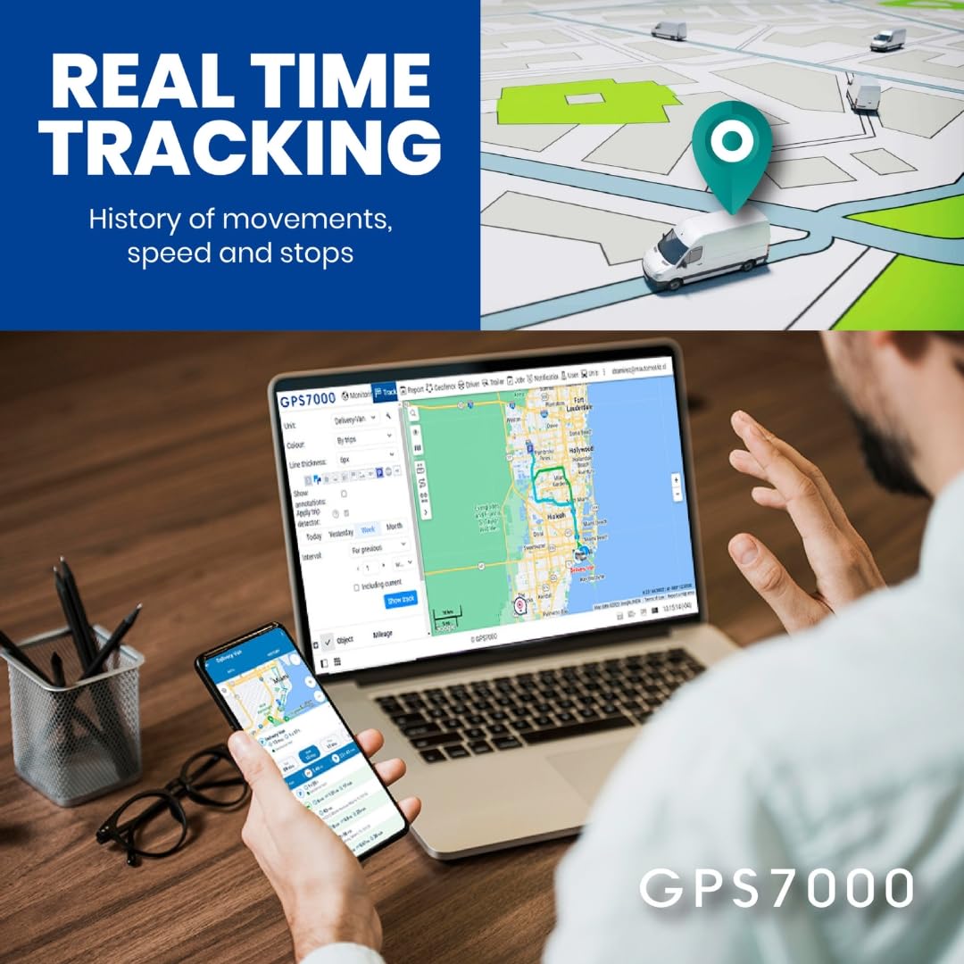 Gps7000-4G Hidden Gps Tracker For Vehicles | 30 Days Of Service Included | Real-Time Monitoring | Easy Installation | After The
