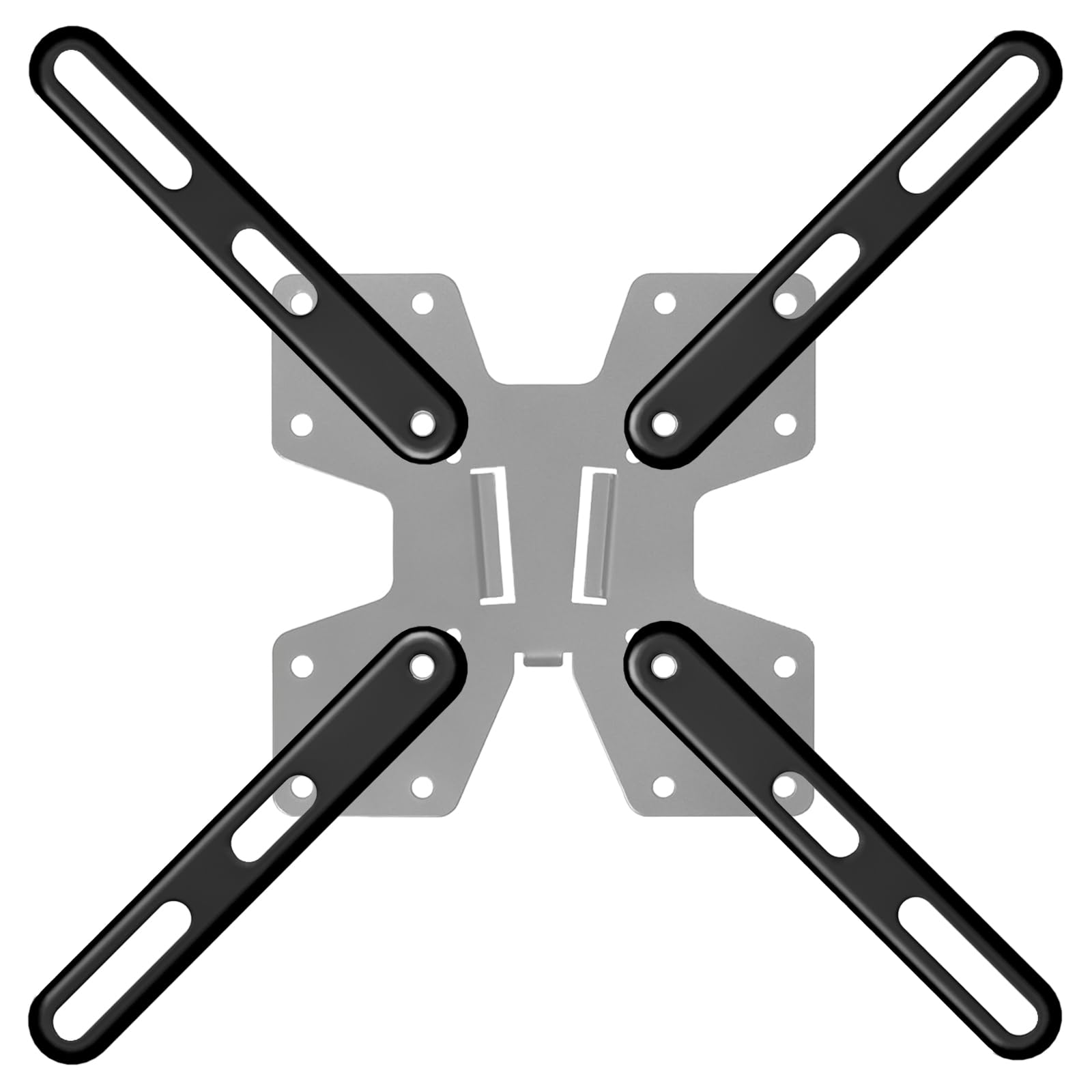 PUTORSEN VESA Adapter Mount Bracket Kit for Screens 32 to 55 inch LCD LED TV, TV Mount Adapter Bracket Upgrade Mounting Holes up to 400x400 mm, Black