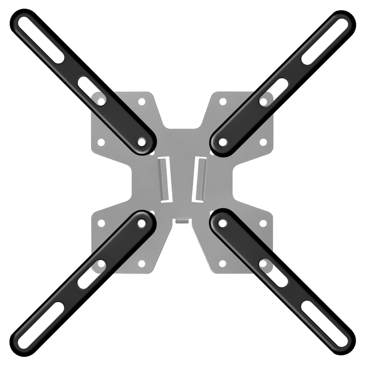 PUTORSEN VESA Adapter Mount Bracket Kit for Screens 32 to 55 inch LCD LED TV, TV Mount Adapter Bracket Upgrade Mounting Holes up to 400x400 mm, Black