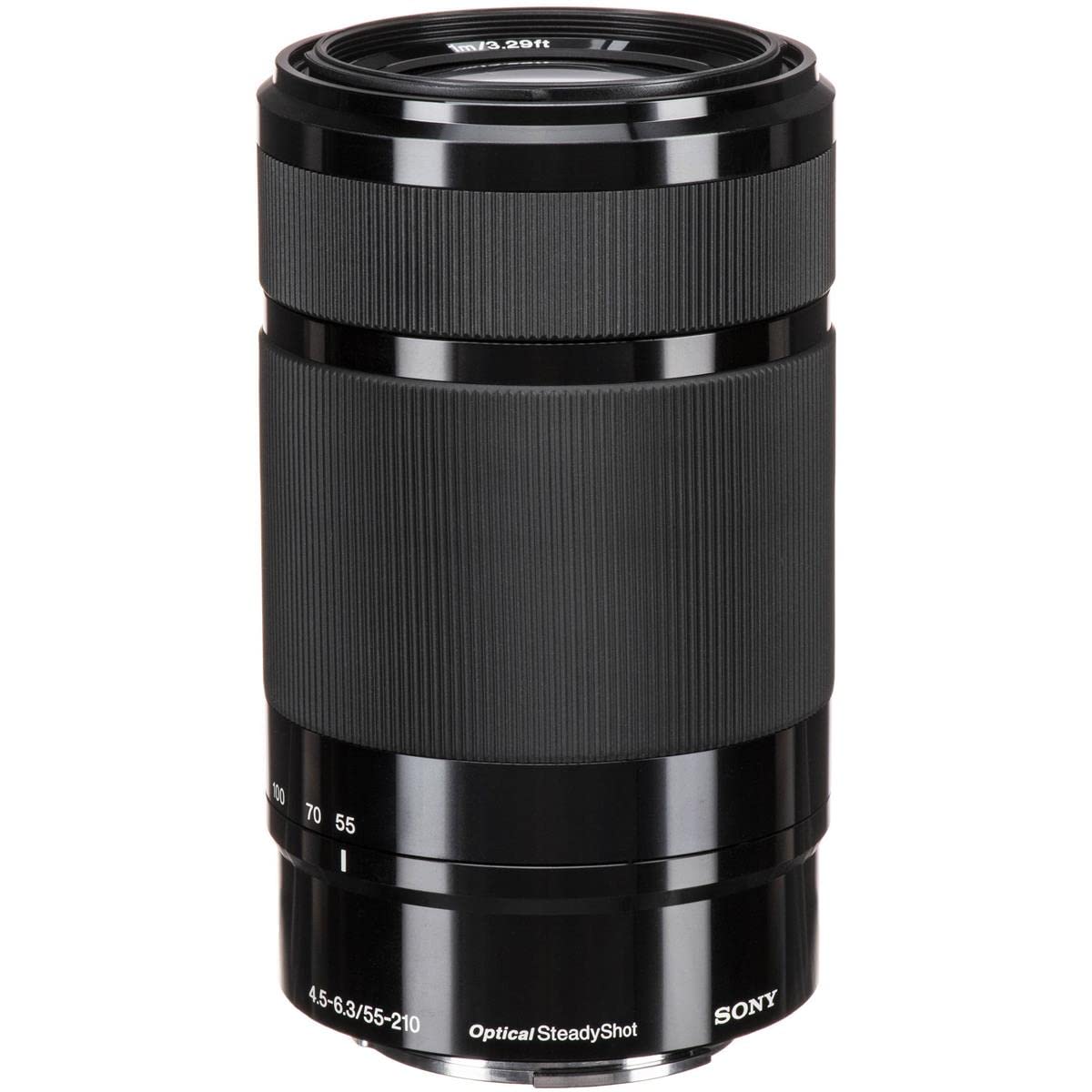 Sony E 55 210mm F4.5 6.3 Lens for Sony E Mount Cameras (Black)