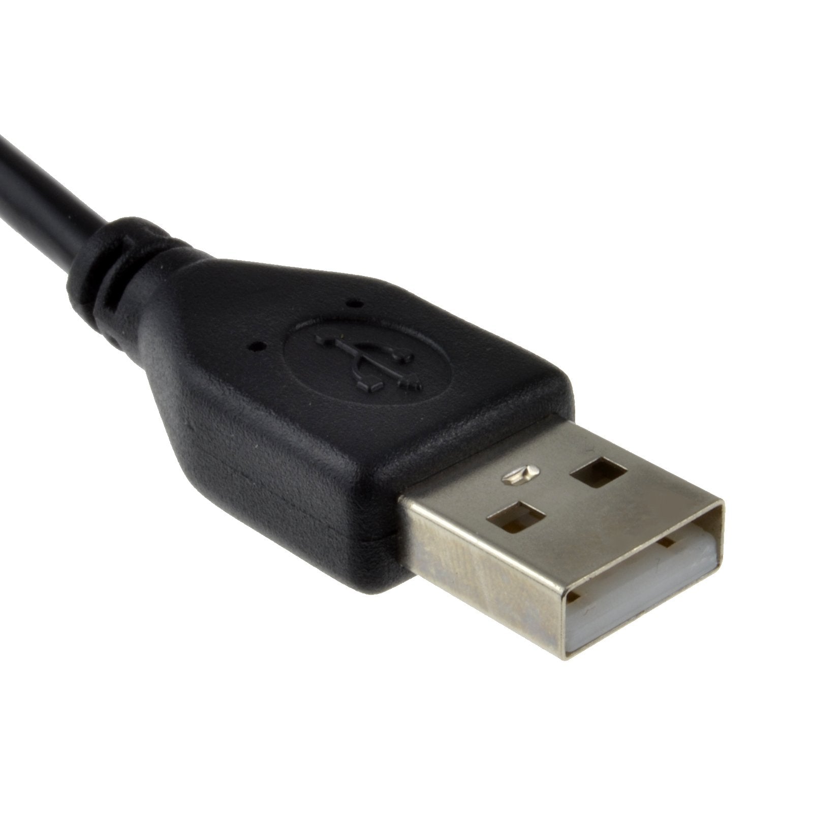Kenable Usb 2.0 24Awg A To A (Male To Male) High Speed Black Cable 2M (~6 Feet)