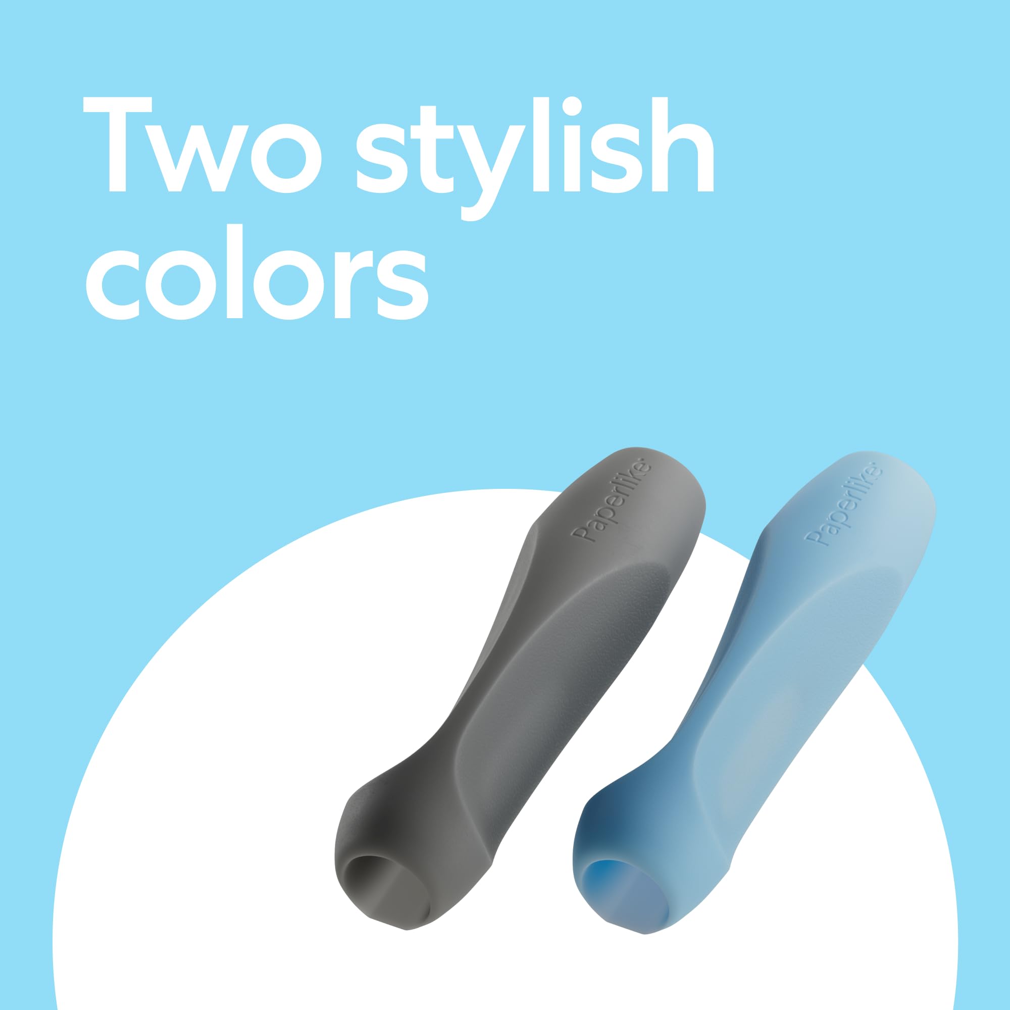 Paperlike'S Pencil Grips For Apple Pencil 1St & 2Nd Generation, Usb C & Pro   Set Of 2   Ergonomic Precision