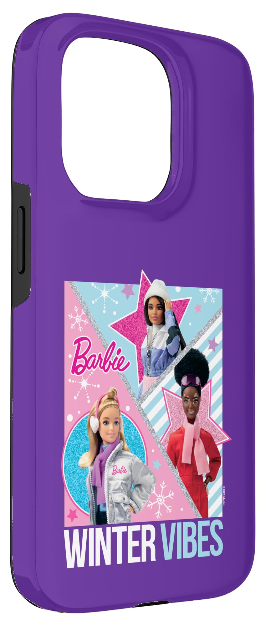 Iphone 15 Pro Barbie   Winter Vibes Case