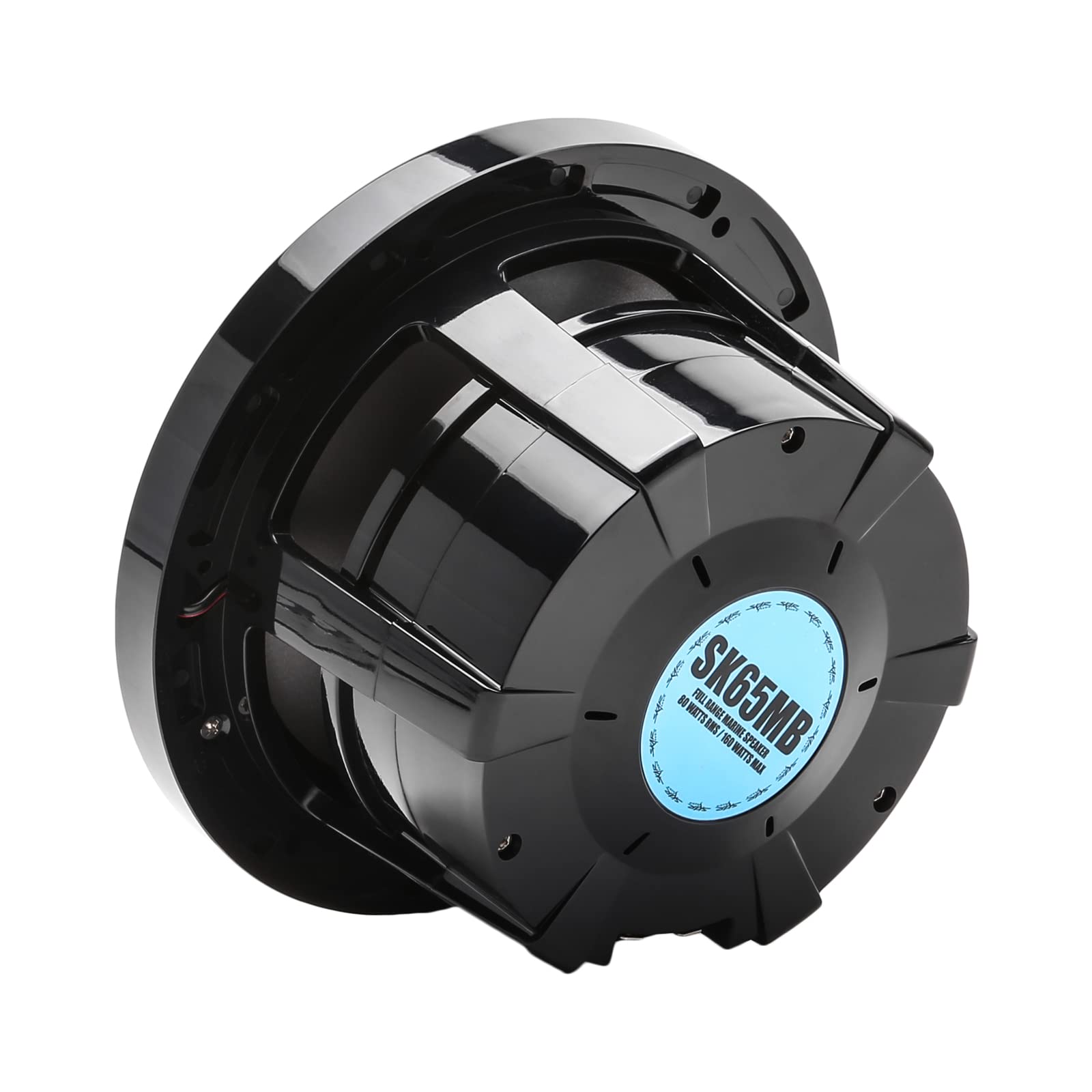 Skar Audio Sk65Mb 6.5' 2 Way Marine Full Range 320 Watt Coaxial Speakers, Pair (Black)