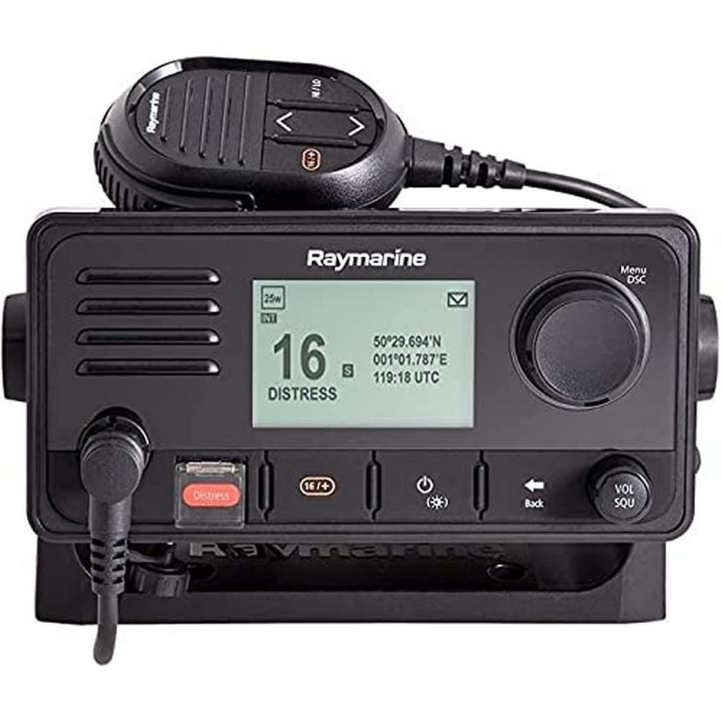 Raymarine E70517 Ray73 Marine Vhf Radio With Hailer And Gps Black Small