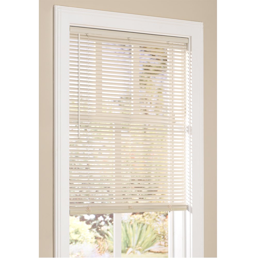 Vinyl Mini Blinds 1 Inch Cordless Room Darkening Blind For Windows   Starting At $997   (Over 1,400 Addl Custom Sizes) Vinyl Bli