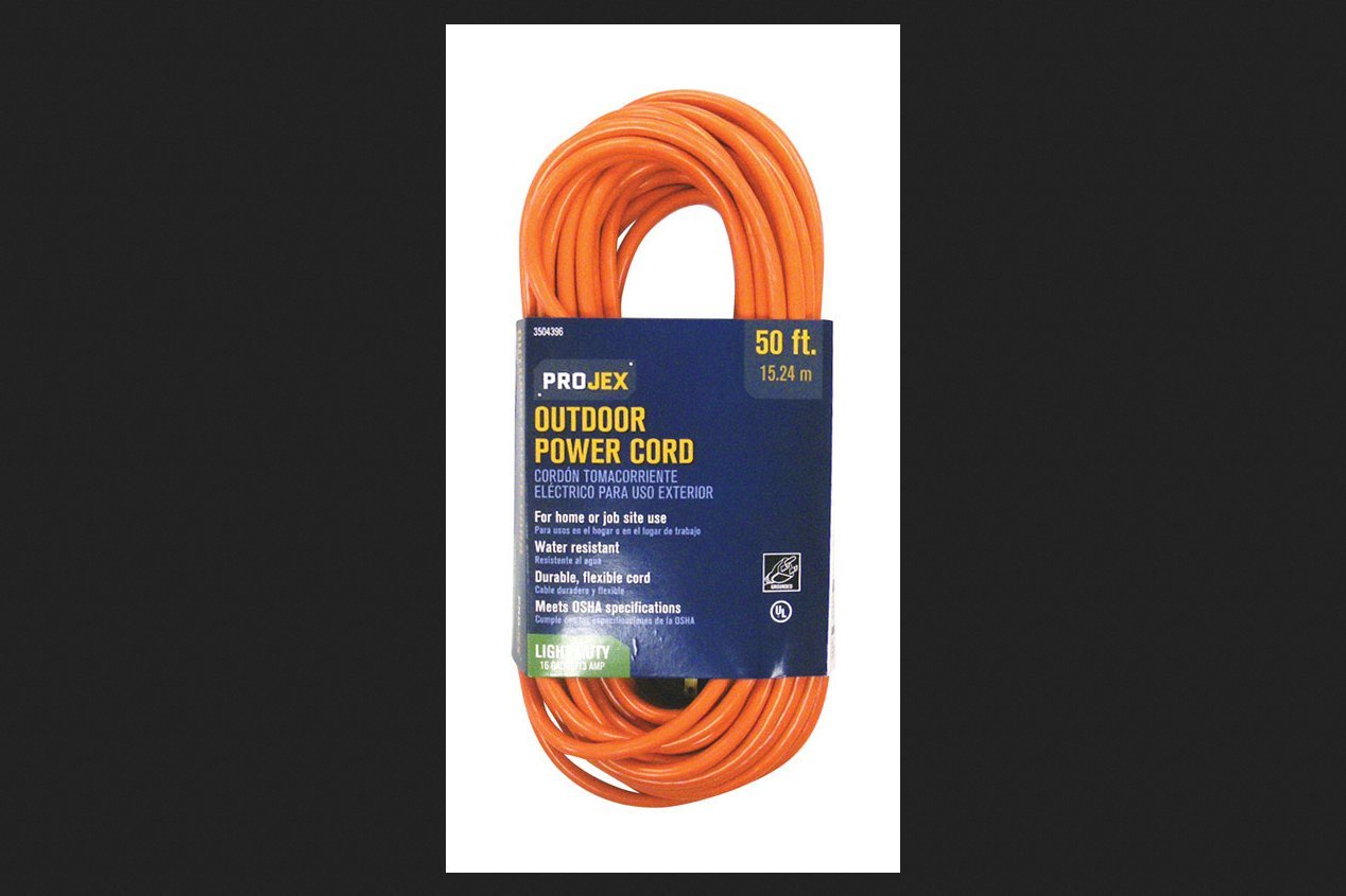 PROJEX Cord Extn 16/3sjtw50Org