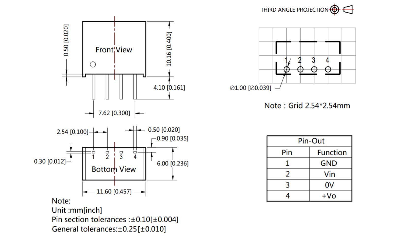 Bridgold 2Pcs B1212S 1Wr2 B1212S Dc/Dc Converter Input 12V Output 12V Isolation Power Supply Module Step Down High Efficiency Mo