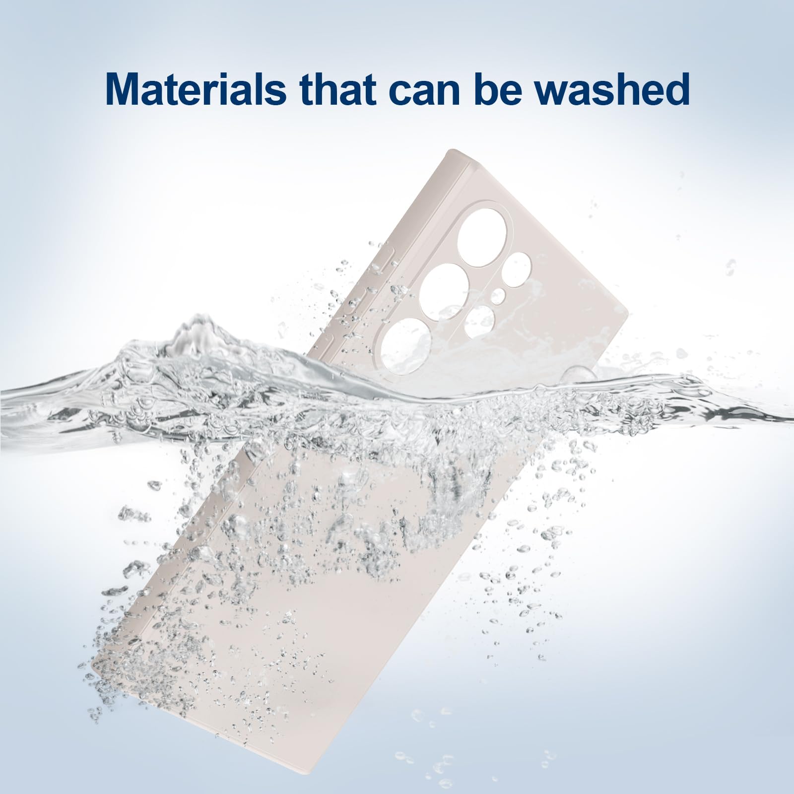 Giiyoon Silicone Case Compatible With Samsung Galaxy S24 Ultra, Full Body Silky Soft Touch Phone Case With Camera Protection, Sh