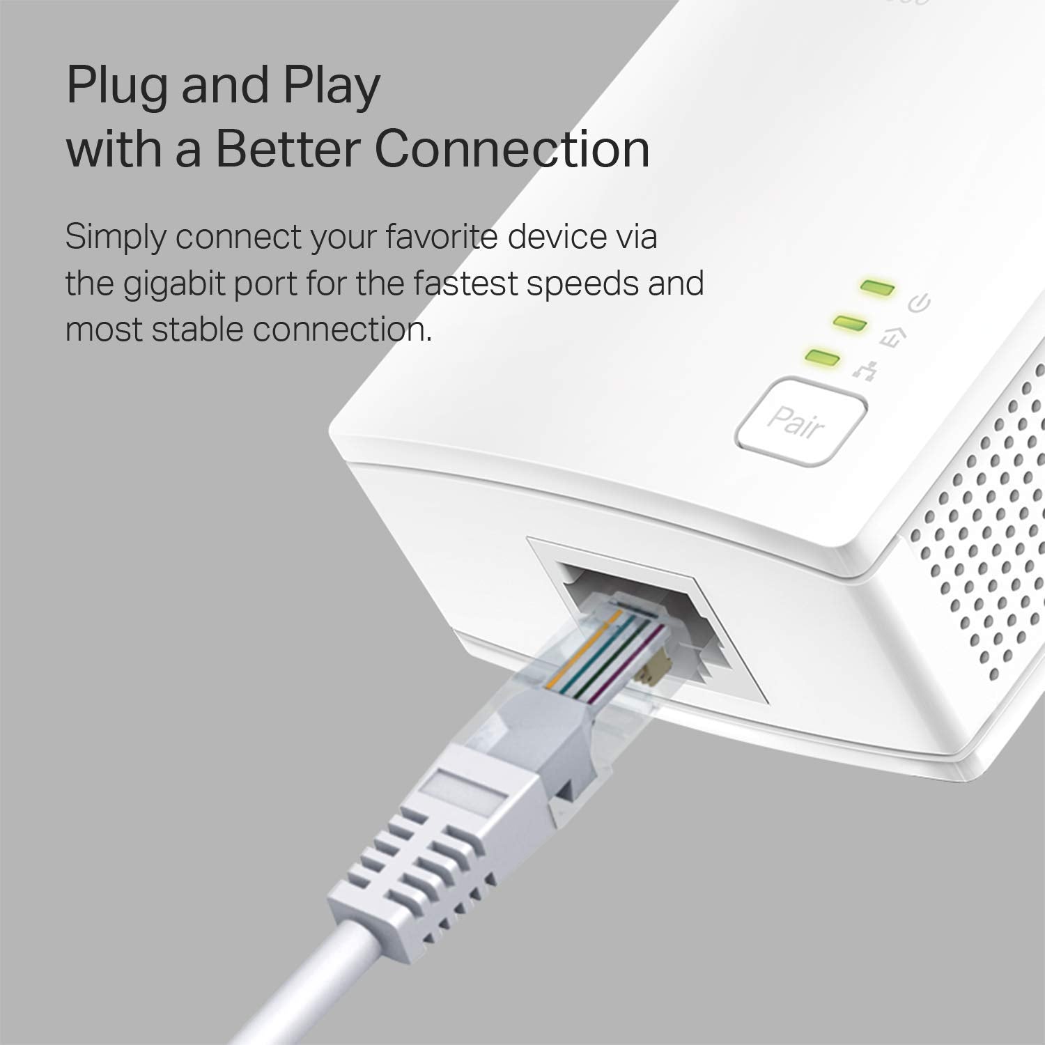 Tp Link Powerline Ethernet Adapter   Av1000 Gigabit Port, Plug&Play, Ethernet Over Power, Nano Size, Ideal For Smart Tv, Online