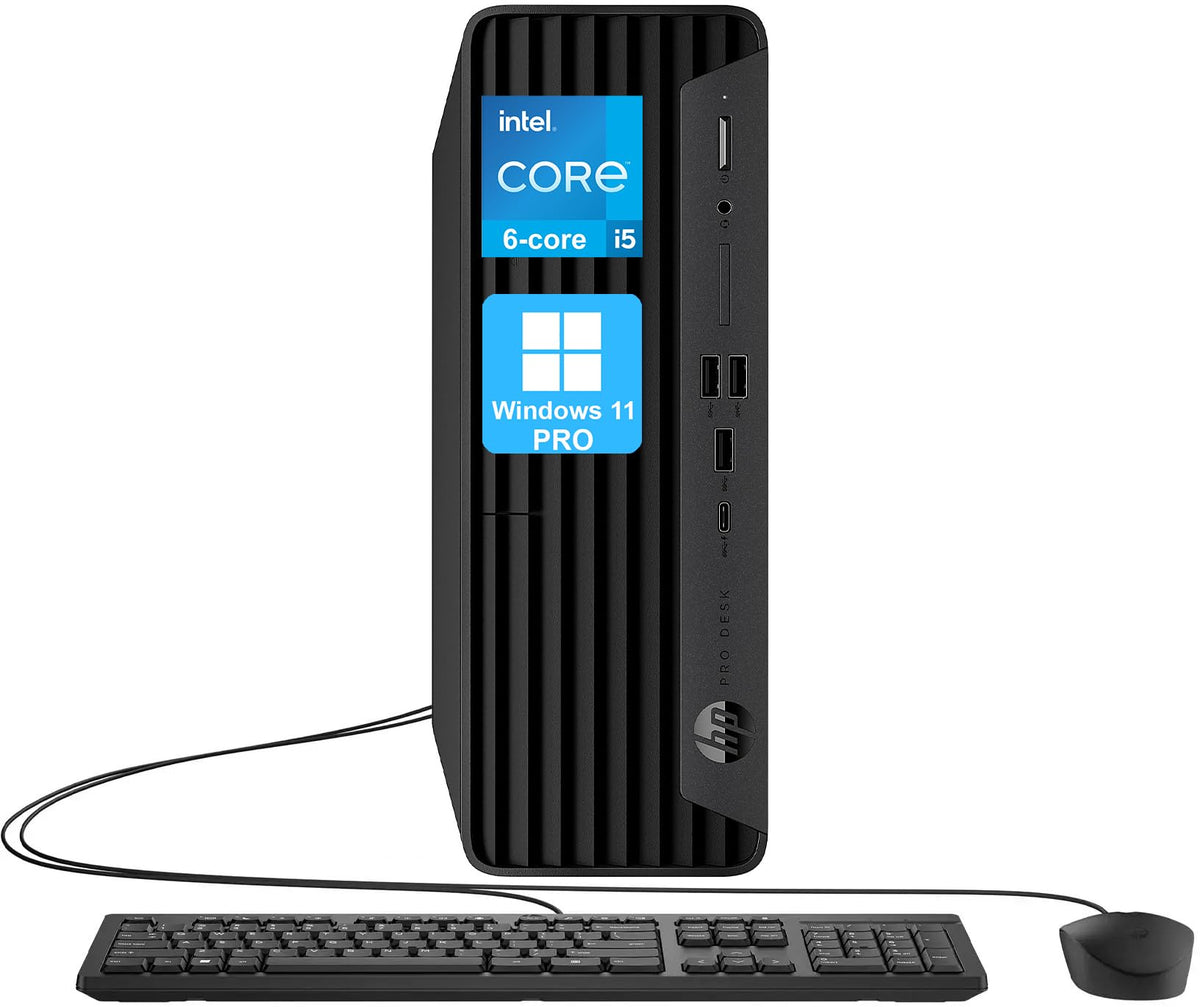 Hp Prodesk 400 G9 Sff Business Desktop Computer, Intel Hexa Core I5-12500 (Beat I7-11700), 64Gb Ram, 1Tb Ssd, Hdmi, Display Port