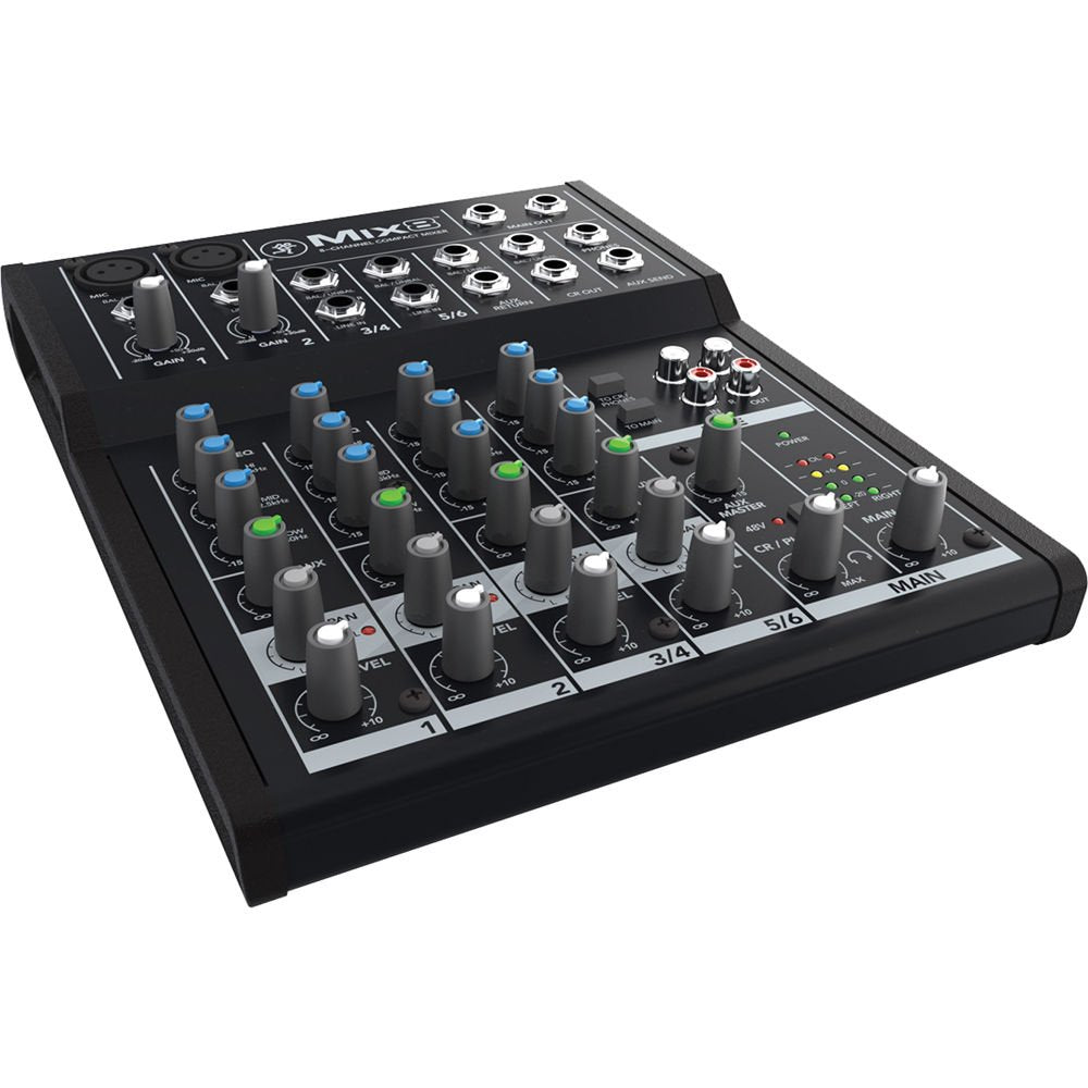 Mackie Mix8 8 Channel Compact Mixer