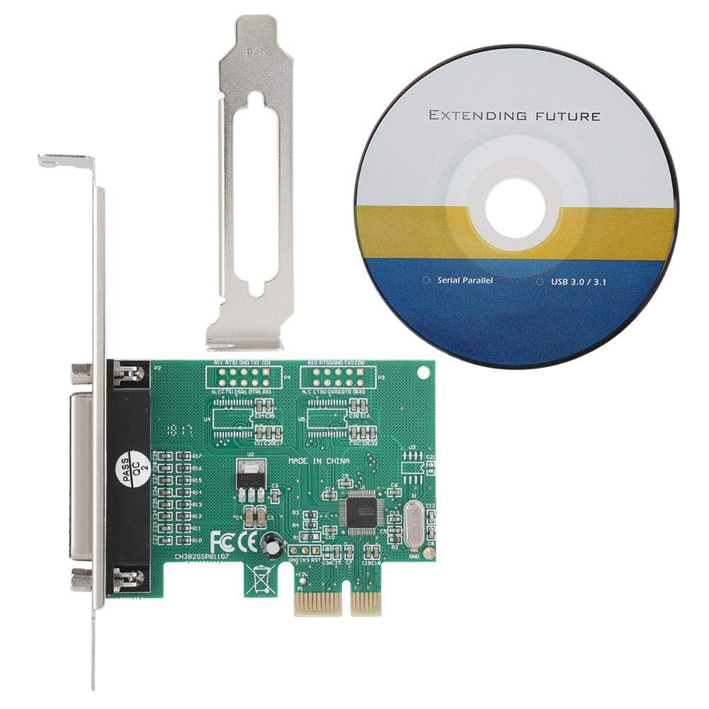 Lpt Printer To Pci E Parallel Printer Card, Parallel Port Db25 Express Card Converter Adapter, Pci Express'S 25/S Full Duplex Ch