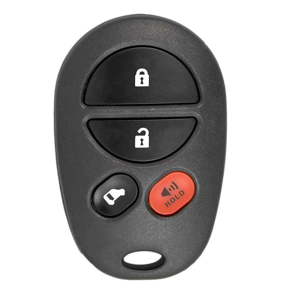 Keyless2Go Replacement For New Keyless Entry Remote Key Fob For Toyota Sienna With Fcc Id Gq43Vt20T