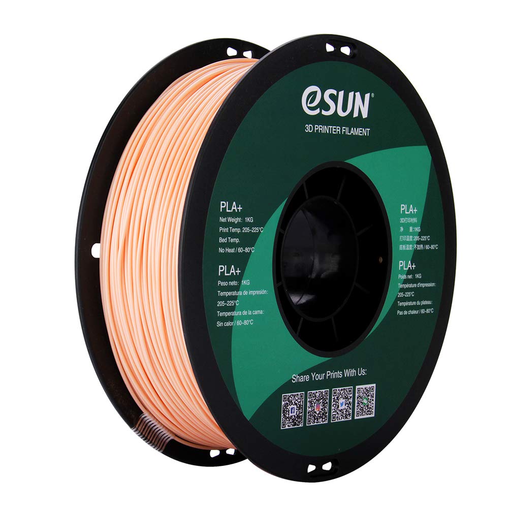 eSUN PLA PRO (PLA+) 3D Printer Filament, Dimensional Accuracy +/- 0.03mm, 1kg Spool, 1.75mm, Beige