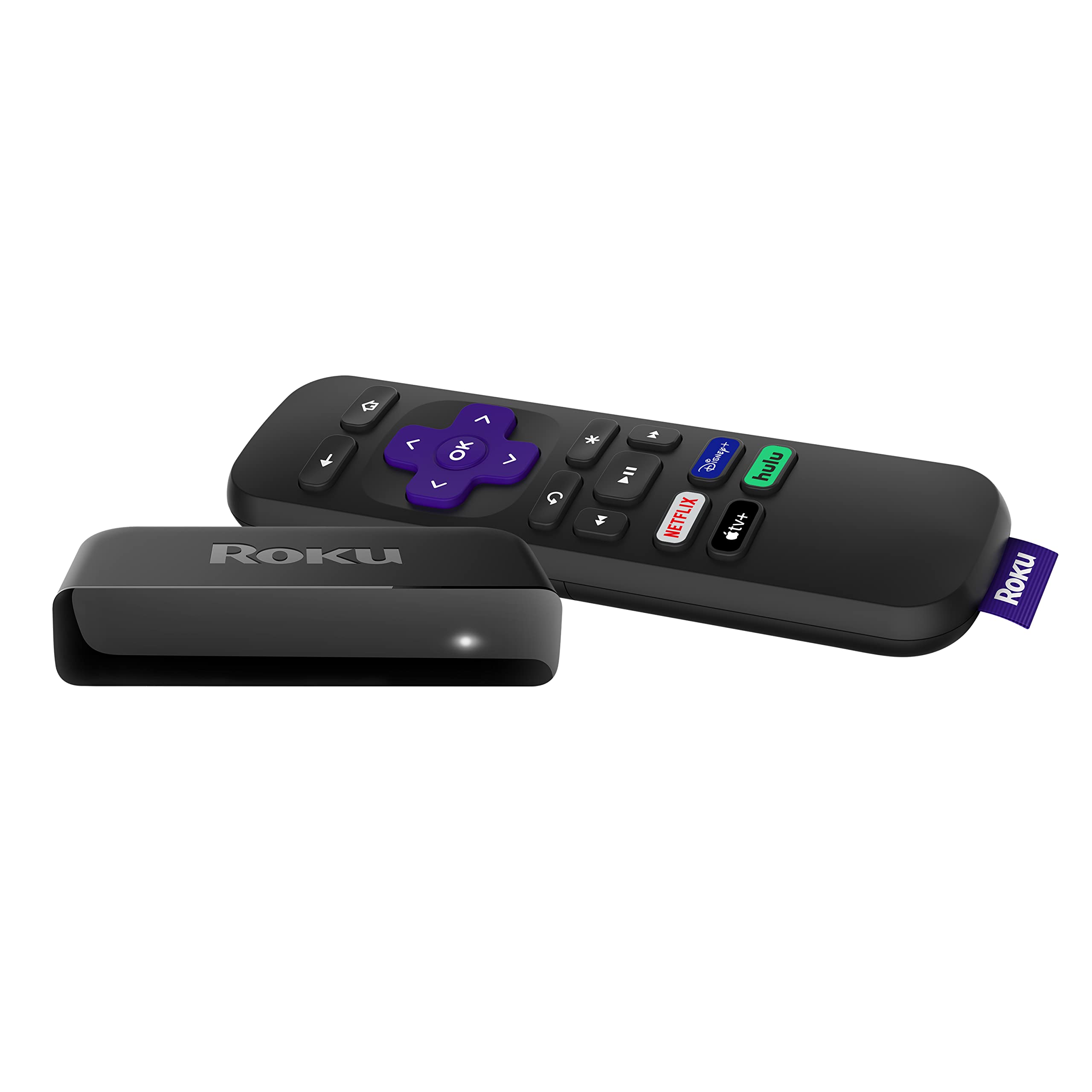 Roku Premiere | Hd/4K/Hdr Streaming Media Player, Simple Remote And Premium Hdmi Cable, Black