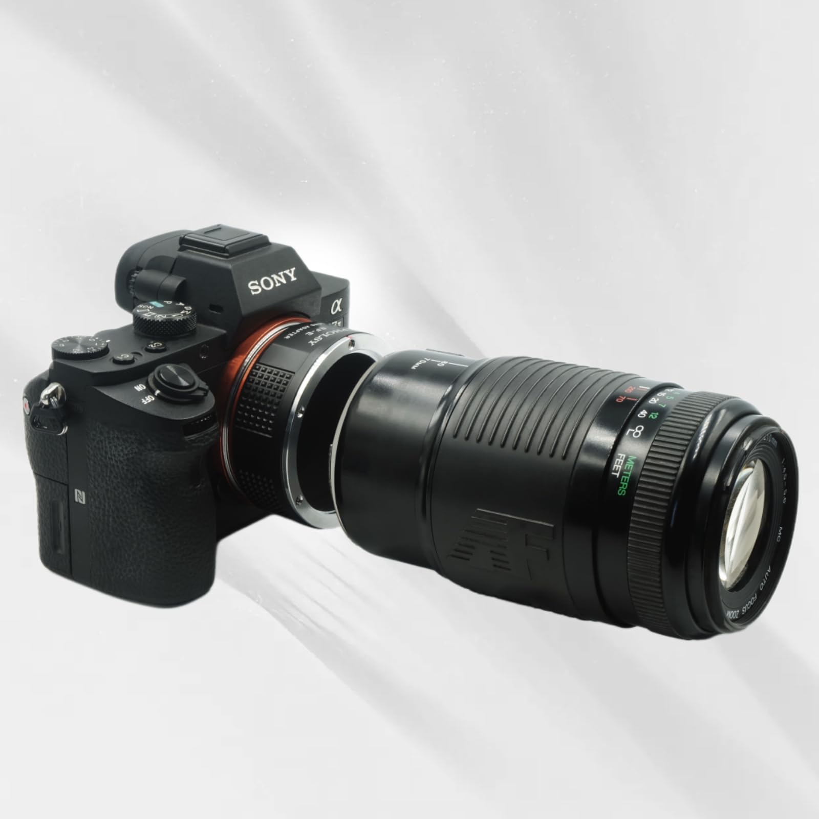 Pholsy Manual Focus Lens Adapter Compatible With Canon Eos Ef Lens To E Mount Camera Compatible With Sony A1 A9Ii A7S Iii/Ii, A7