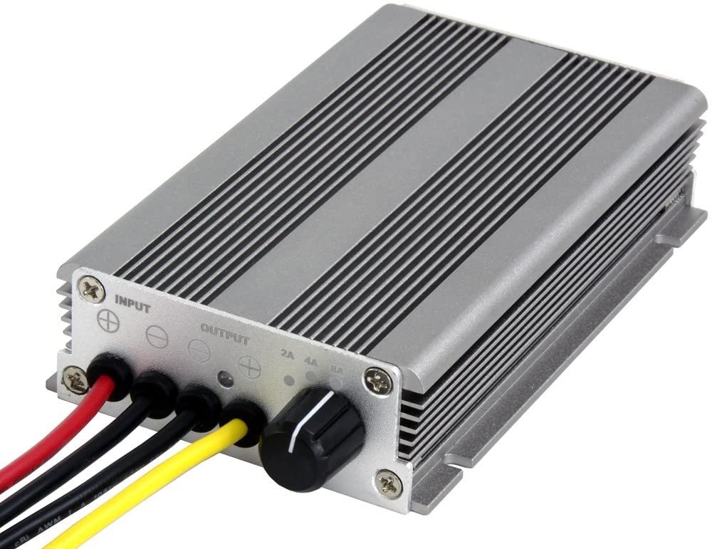 Powerwerx Dcdc 8A 14.5V, 8A Adjustable Dc To Dc Battery Charger For 12V Lifepo4 Batteries