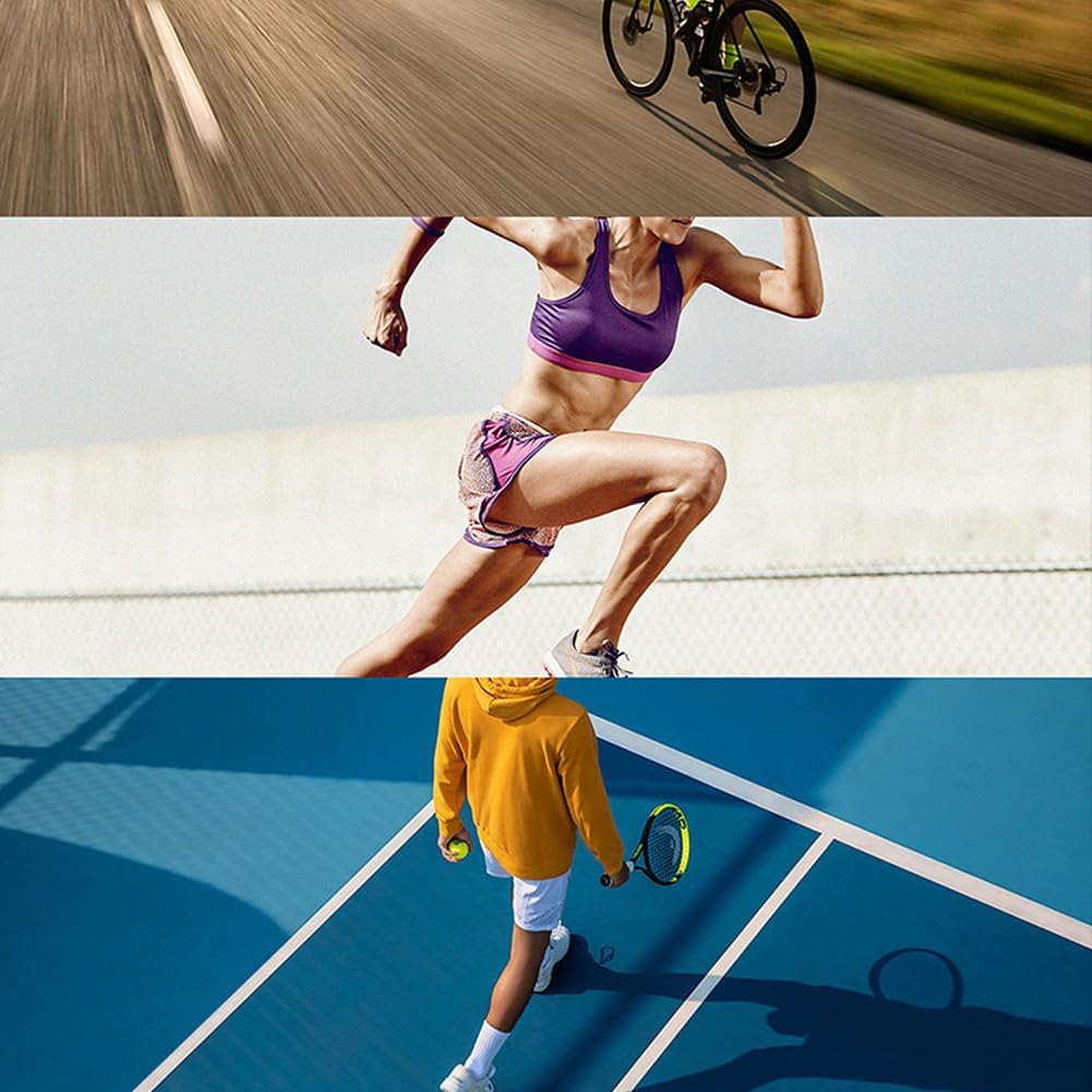 Qatteeey Smart Watch,Newly Upgraded Smart Watch 24-Hour Health Management,Bluetooth Sports Heart Rate Monitor Led Watch (Gold)