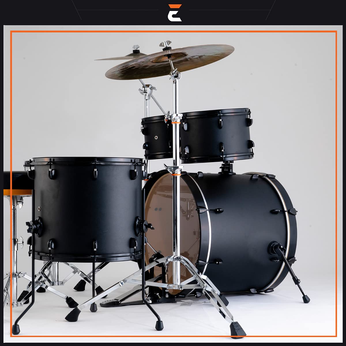 Edge Hardware Design Premium Cymbal Straight Stand. Ye1