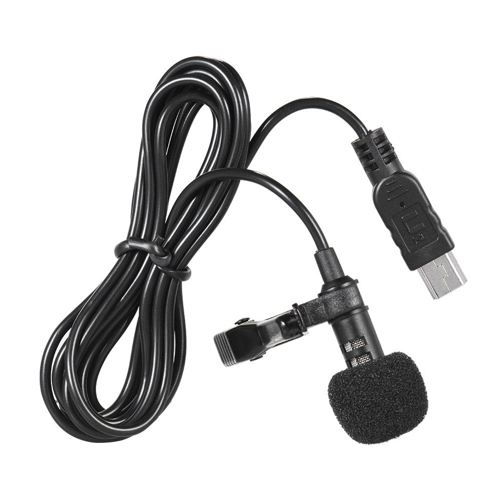 Andoer 150Cm Portable Mini Clip On Omni Directional Stereo Usb Mic Microphone For Pc Computer/For Gopro 3 3+ 4 (#2)