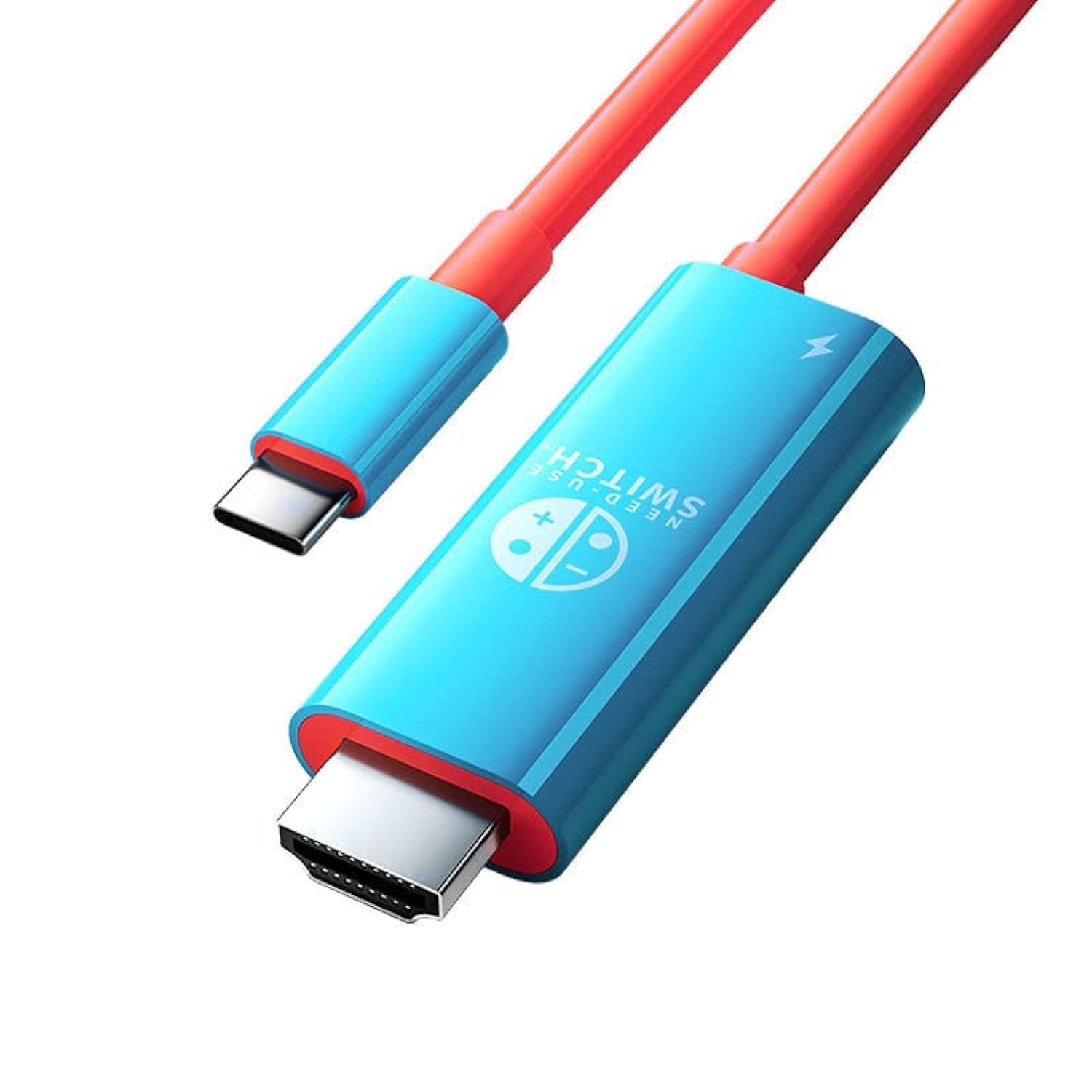 RREAKA Switch Dock for Nintendo Switch OLED, 2 in 1 TV Adapter with 4K HDMI Cable, Type C 100W Charging, Portable Docking Statio