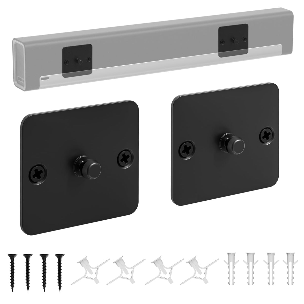 Notiela Heavy Duty Mount Bracket For Sonos Playbar Wall Mount Under Tv Mounting Bracket For Sonos Playbar Mount   Simple And Eas