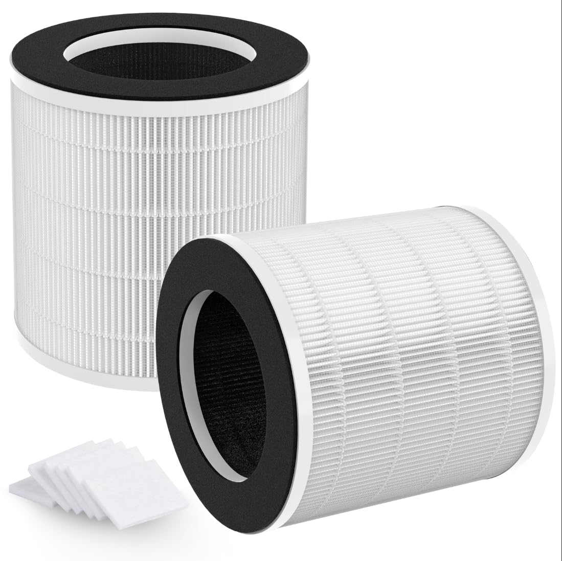 Gokbny 2 Pack H7126 Replacement Filter Compatible With Goveelife H7126 Purifier, 3 In 1 True Hepa Filters, With Aromatherapy Tab