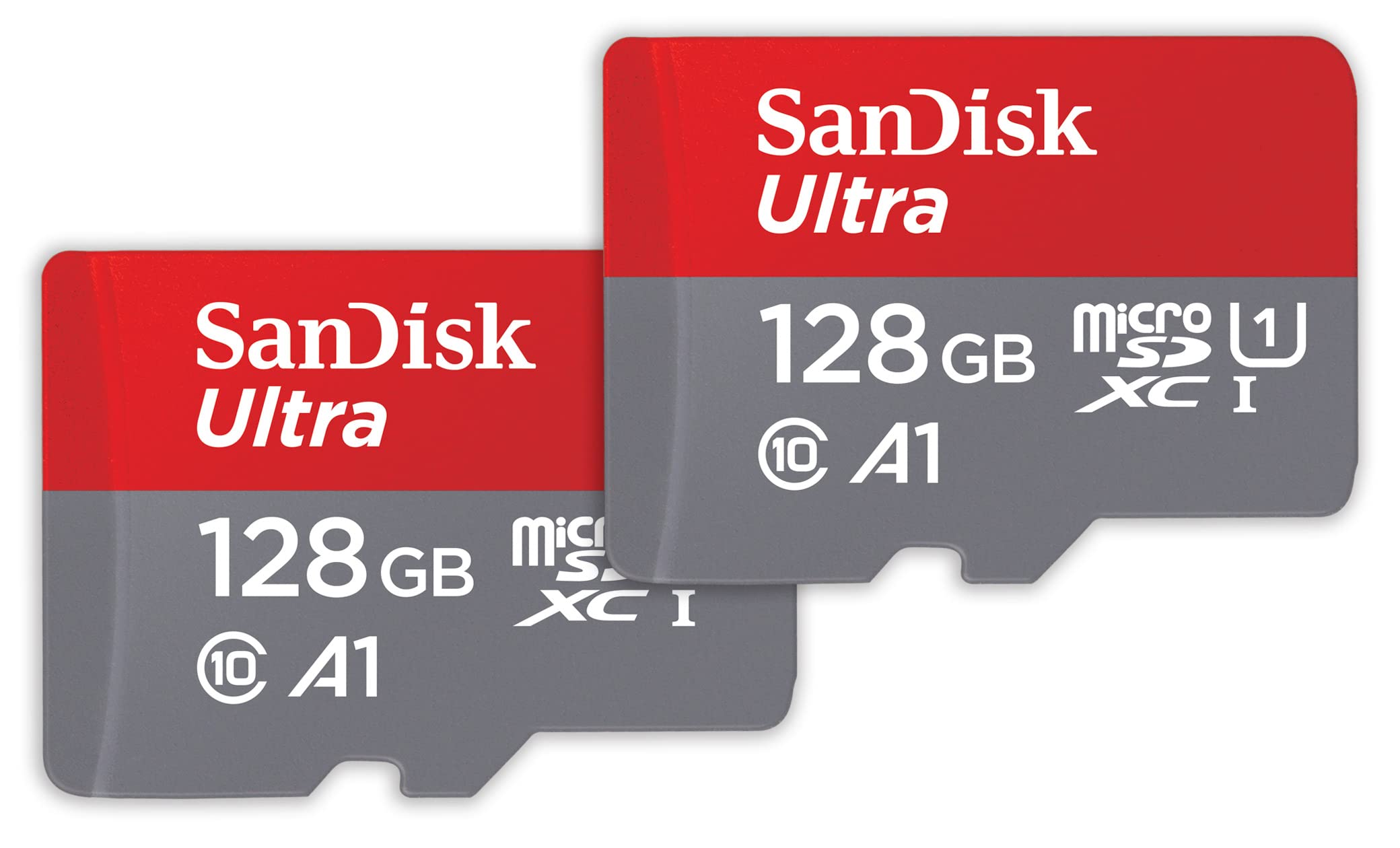 Sandisk 128Gb (2 Pack) Ultra Microsdxc Uhs I Memory Card (2X128Gb) With Adapter   Sdsquab 128G Gn6Mt [New Version]