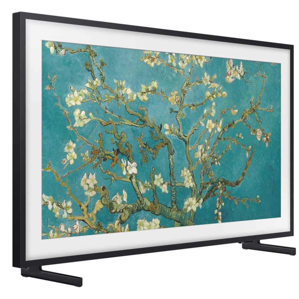 Samsung Qn32Ls03Cb 32 Inch The Frame Qled Hdr 4K Smart Tv Bundle With Premiere Movies Streaming + 19 45 Inch Slim Fit Wall Mount
