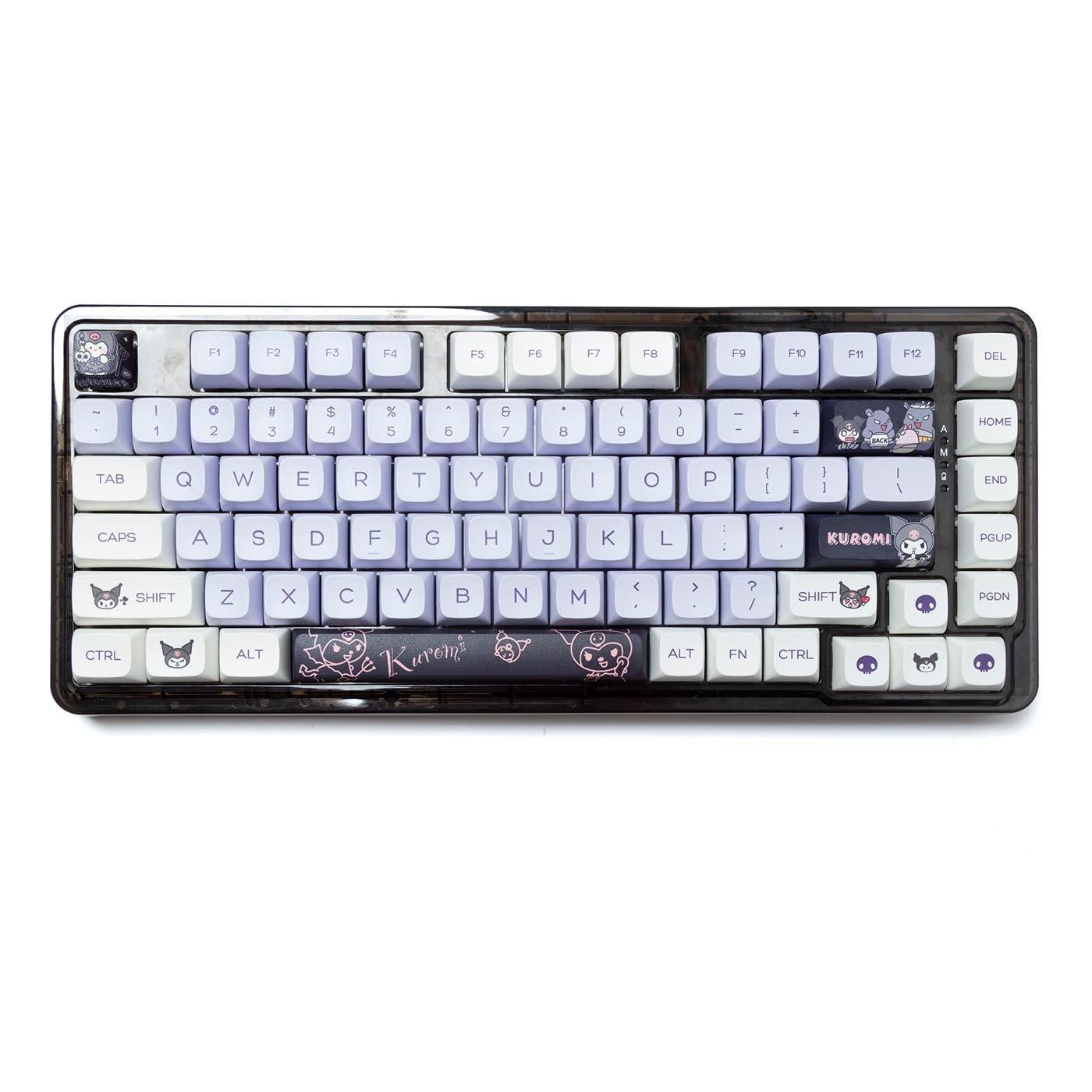 Ilycheegami Pbt Dye Sub Keycap Cute Cartoon Xda Keycaps Purple Keycaps Set Girl Custom Keyboard For Gateron Kailh Cherry Mx Swit