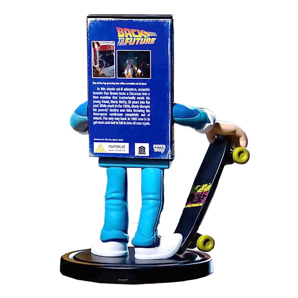 Power Idolz By Numskull Back To The Future Vhs Wireless Charger Phone Holder - Compatible With Qi-Enabled Devices, Fast Qi - Off