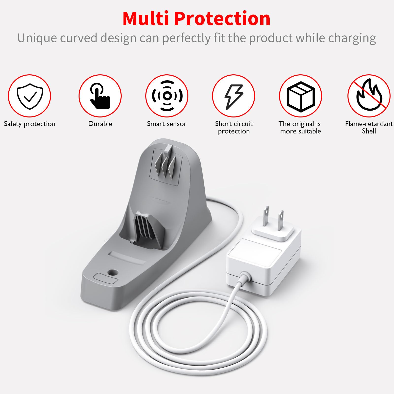 8.2V 150Ma Charging Dock Compatible With Black And Decker Hnvc215B12Aev Dusbuster Handheld Vacuum, Replacement Charger Base Comp
