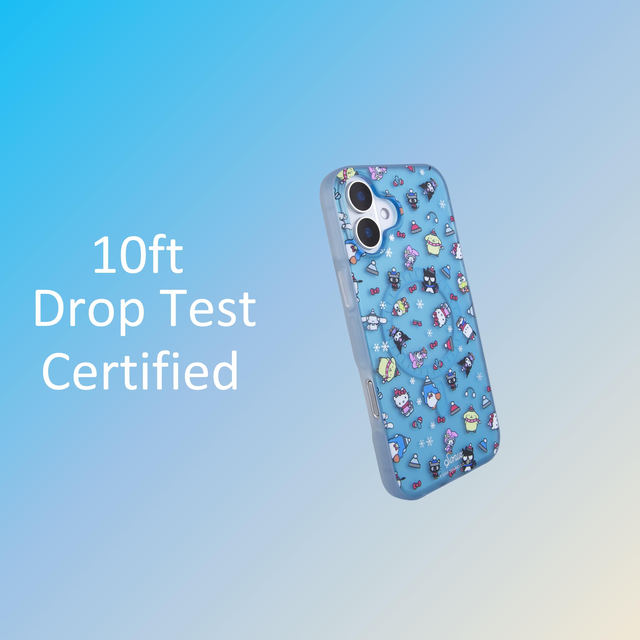 Sonix X Sanrio Case For Iphone 16 | Compatible With Magsafe | 10Ft Drop Tested | Hello Kitty And Friends Aspen