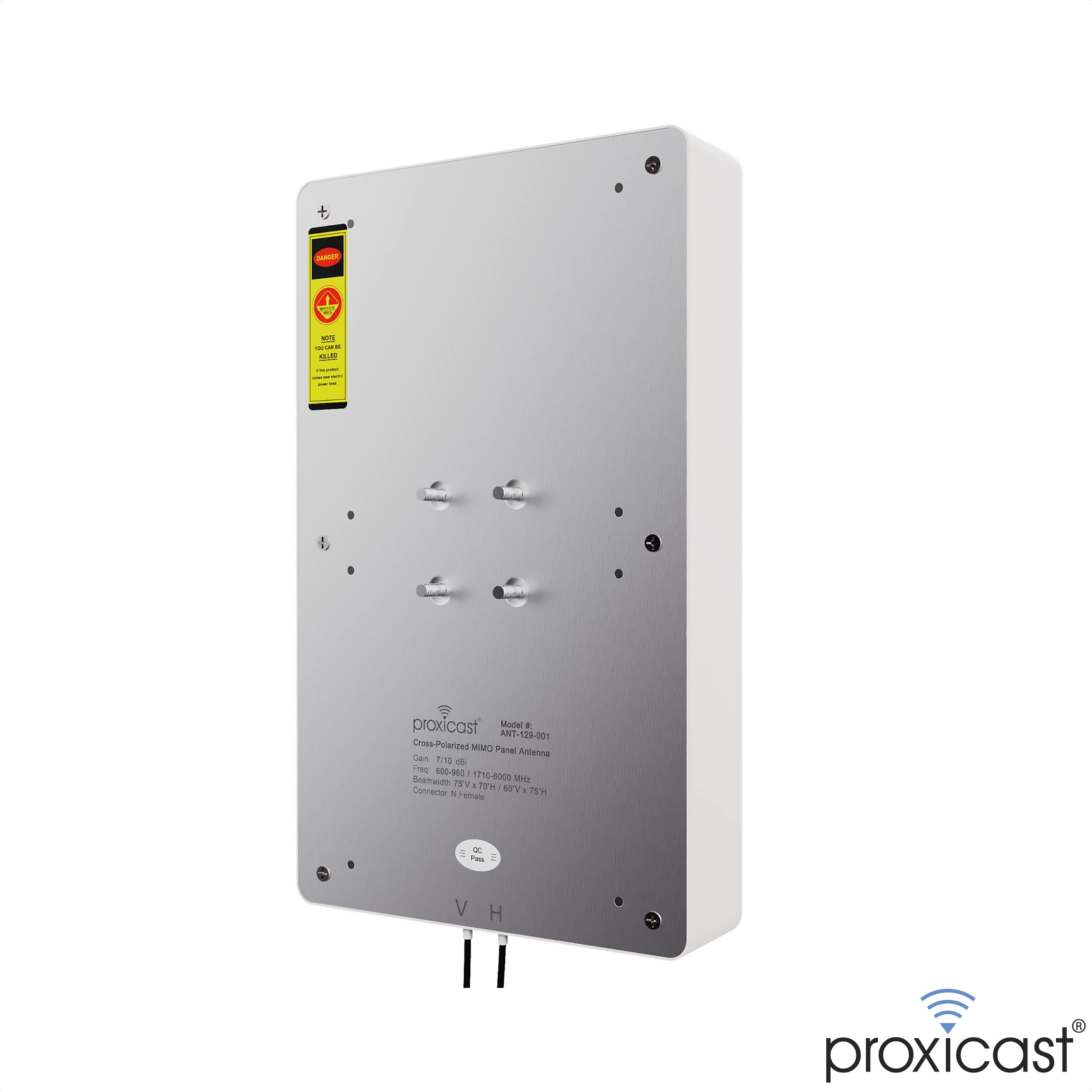 Proxicast 4G / Lte / 5G Cross Polarized (Mimo) 7 10 Dbi High Gain Fixed Mount Outdoor Directional Panel Antenna (Ant 129 001)