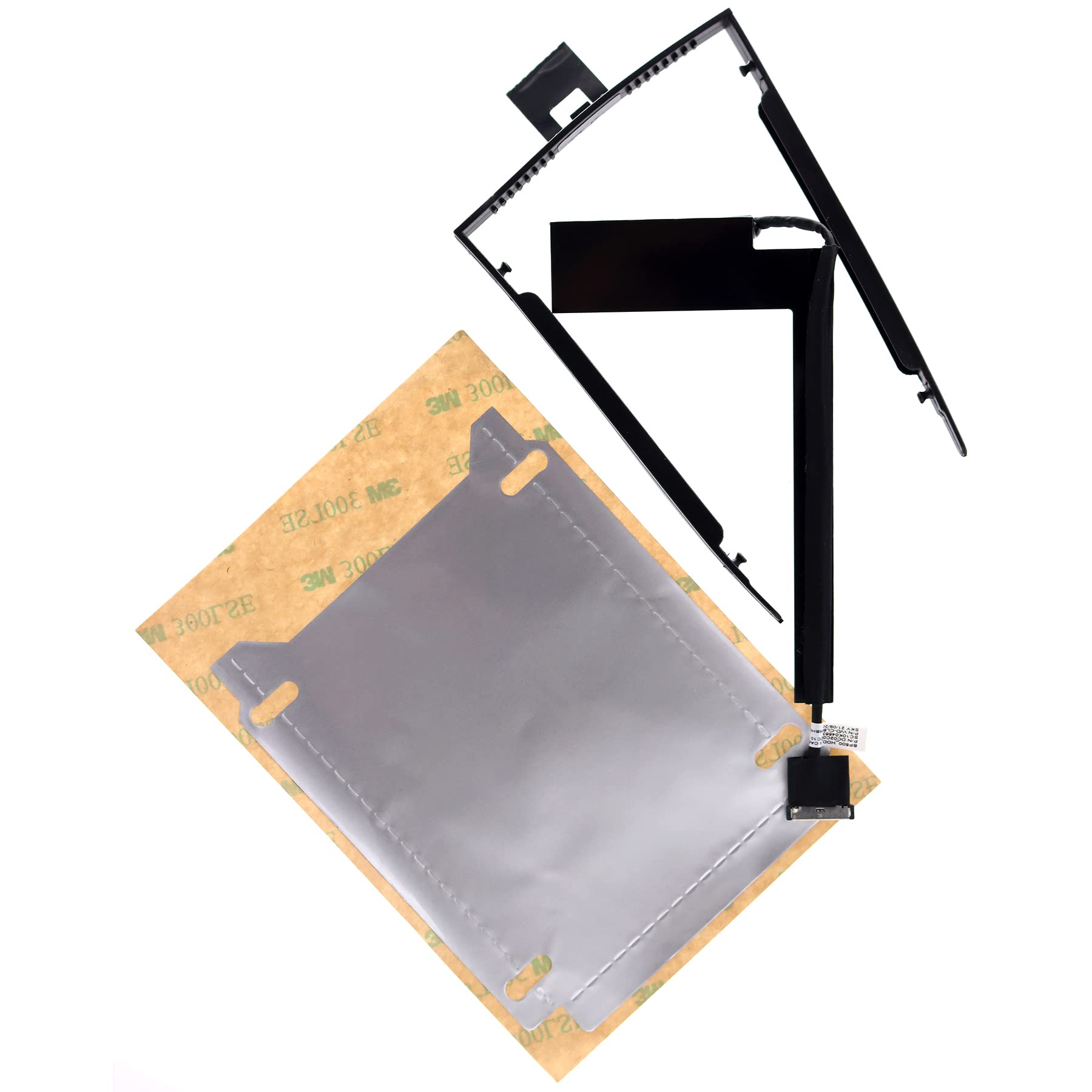 Deal4Go Hdd Caddy Enclosure Bay W/ Right Side Hard Drive Cable 00Ur836 Dc02C007C10 Replacement For Lenovo Thinkpad P50 P51