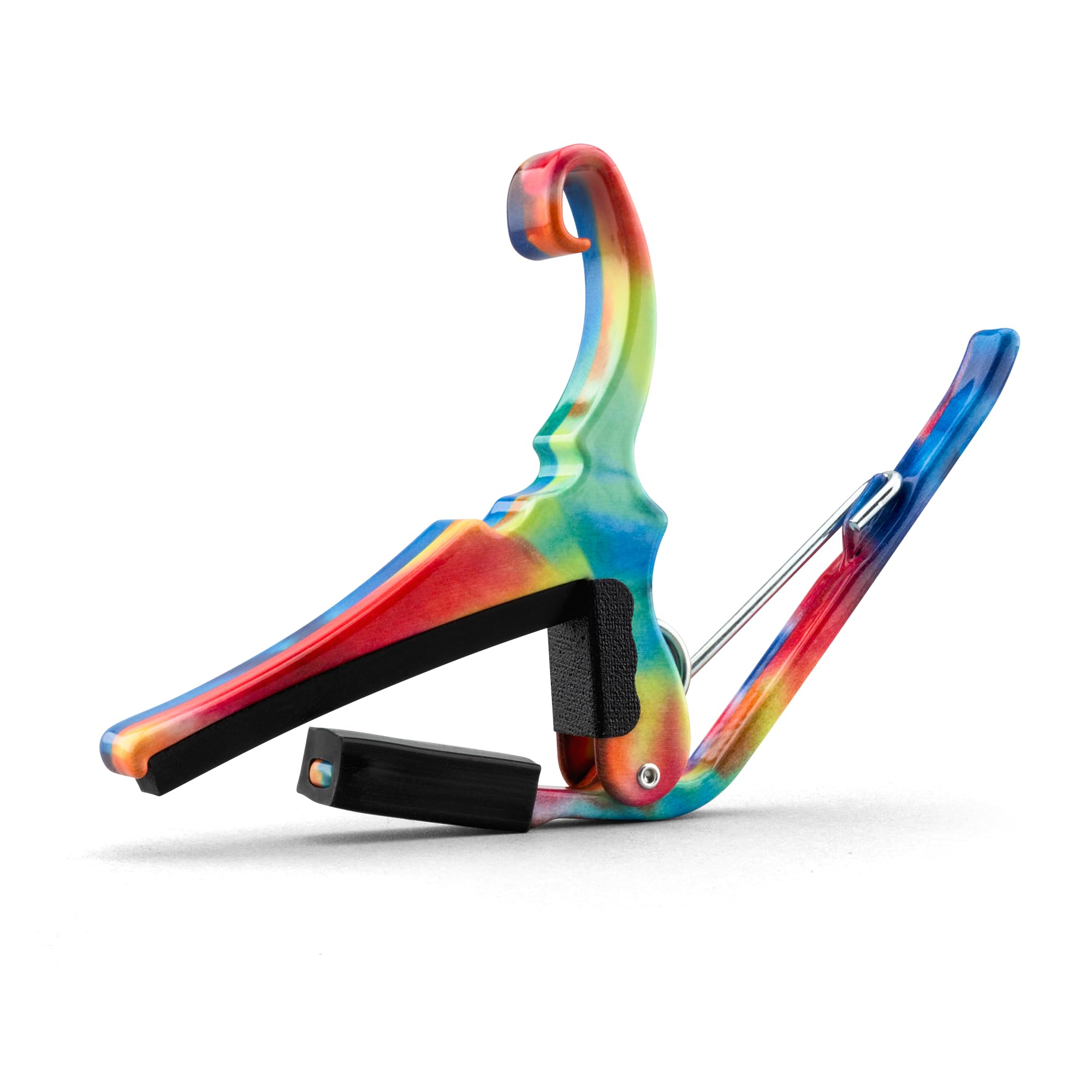 Kyser Quick Change Guitar Capo For 6 String Acoustic Guitars, Tie Dye, Kg6Tda