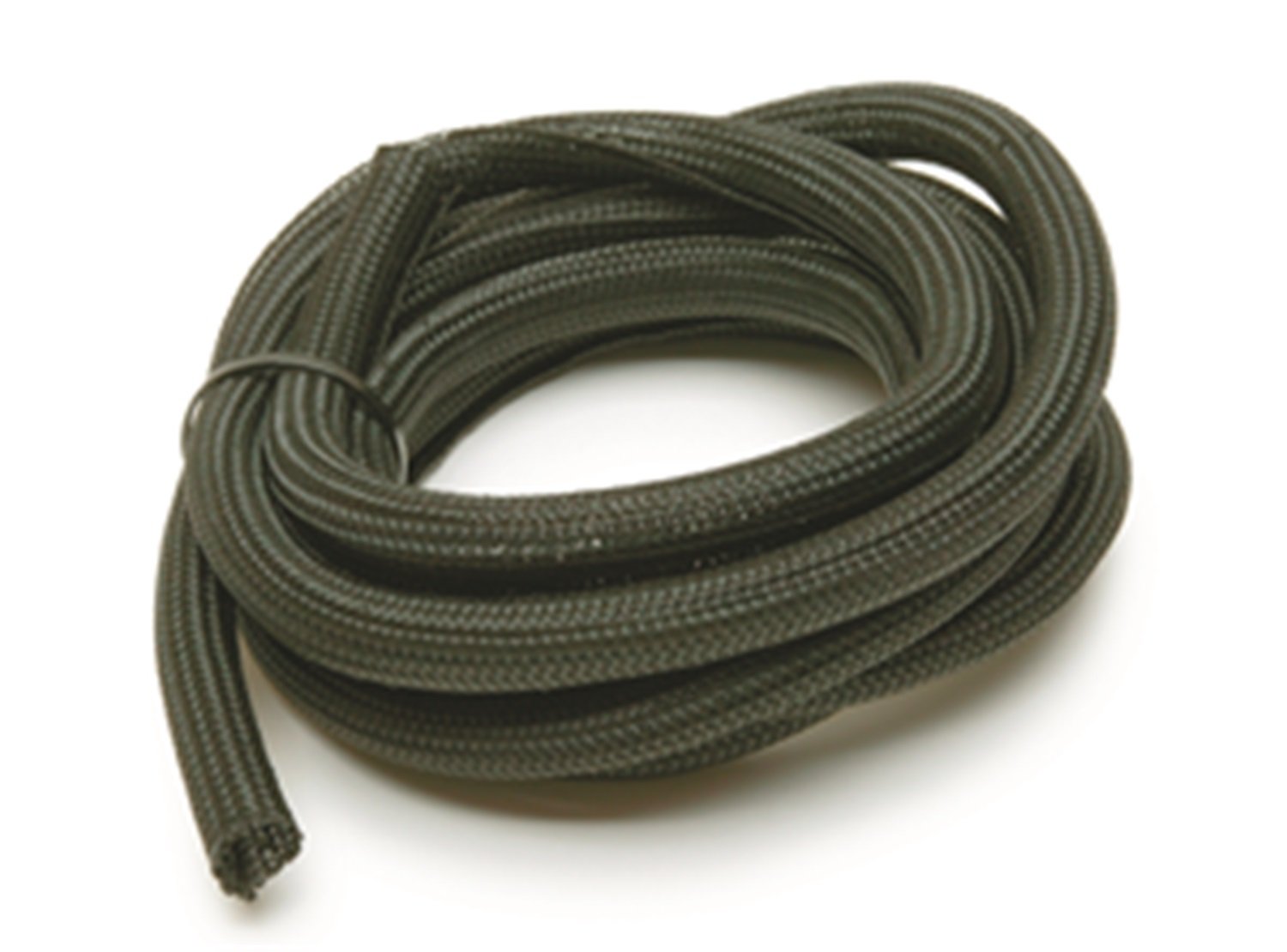 Painless Performance 70902 PowerBraid Split Braided Sleeving, 1/2 Diameter, 10 Length, Black